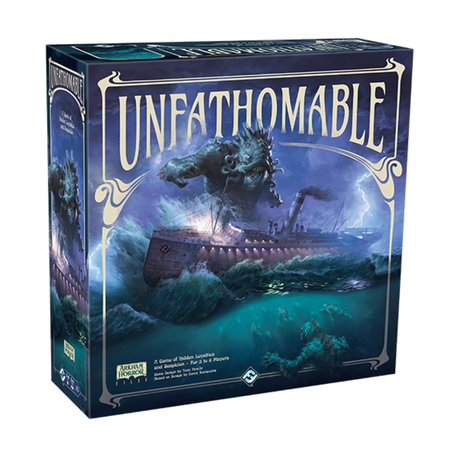 Foto 2 pulgar | Juego De Mesa Fantasy Flight Games Unfathomable Arkham Horror - Venta Internacional.
