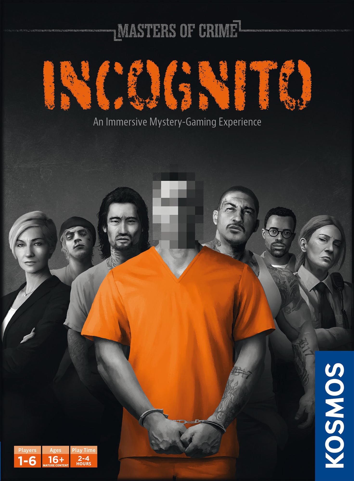 Juego De Mesa Thames & Kosmos Masters Of Crime: Incognito - Venta Internacional.