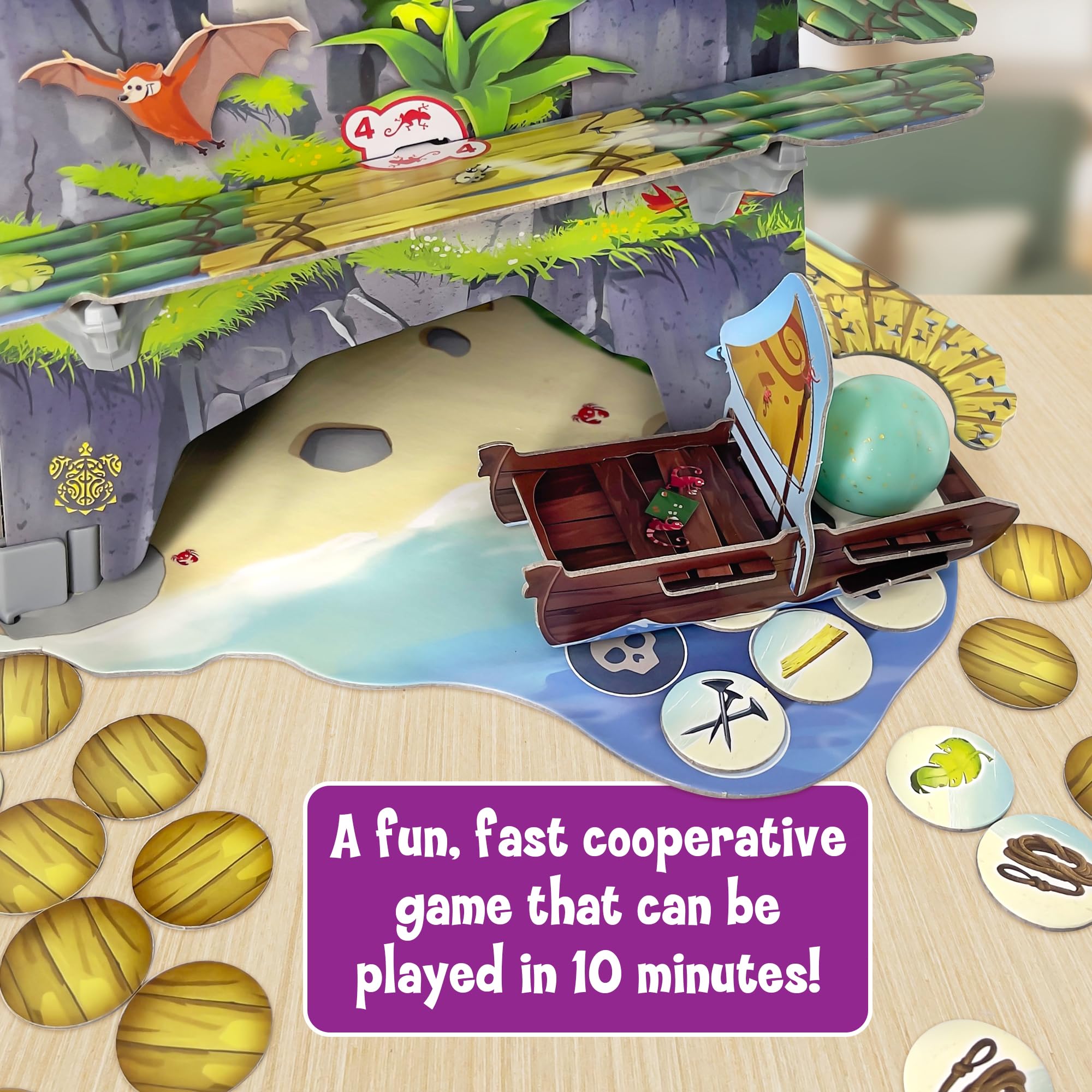 Foto 5 | Juego De Mesa Thames & Kosmos Dodo Kids, Cooperativa Familiar Para Niños De Más De 6 Años - Venta Internacional.