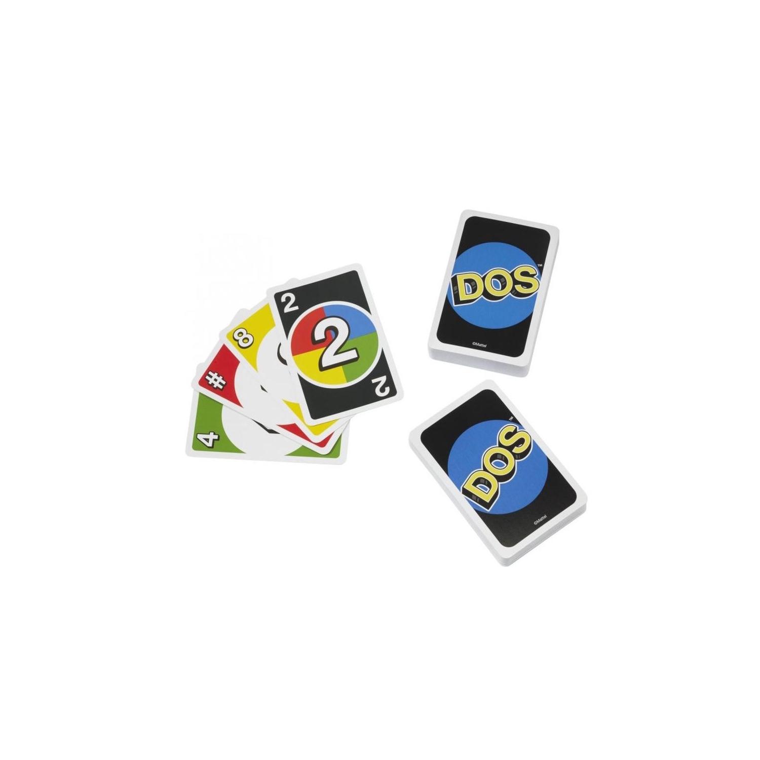 Juego De Cartas Mattel Dos Para 2-4 Jugadores - Venta Internacional.
