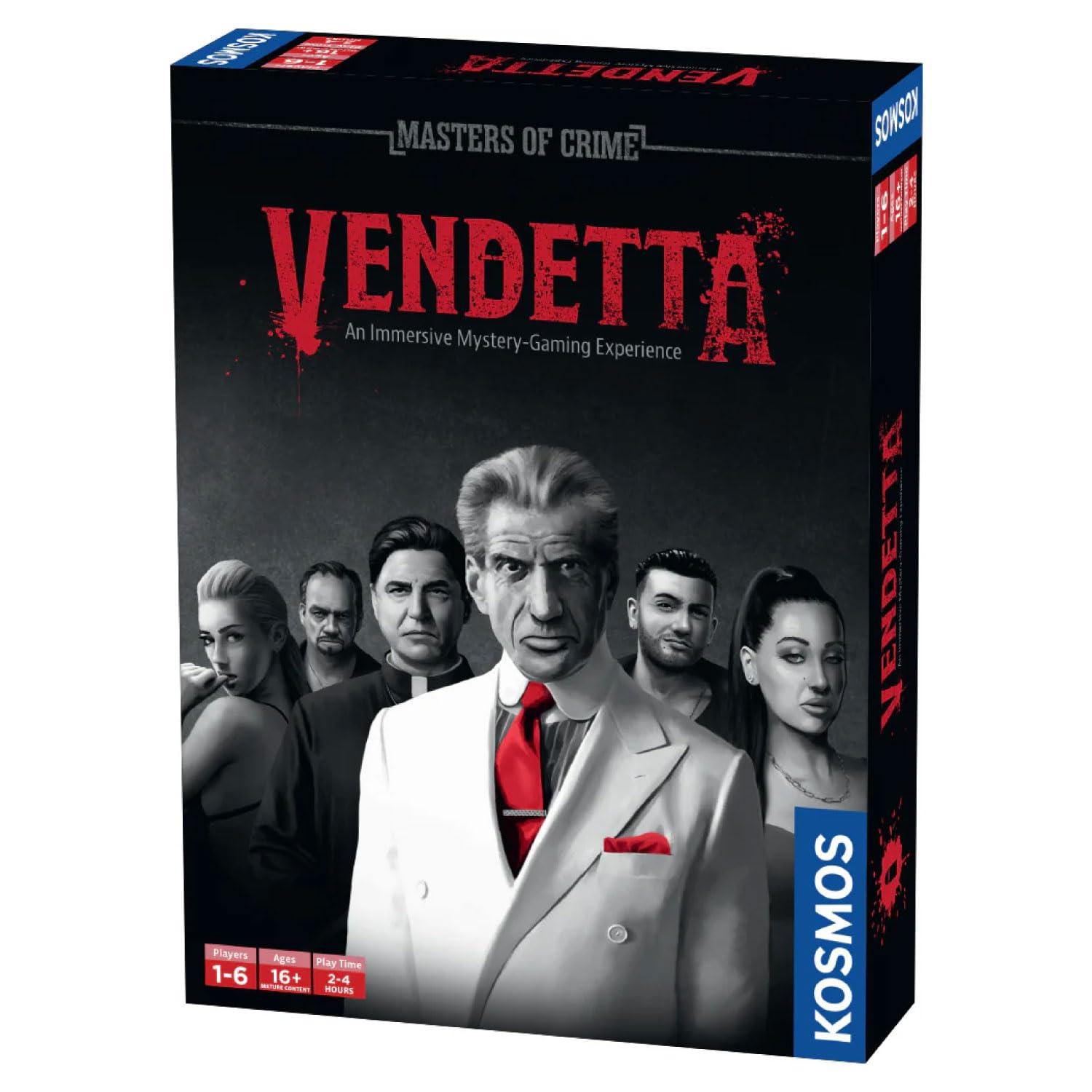 Foto 2 pulgar | Juego De Misterio Y Asesinato Thames & Kosmos Masters Of Crime - Venta Internacional.