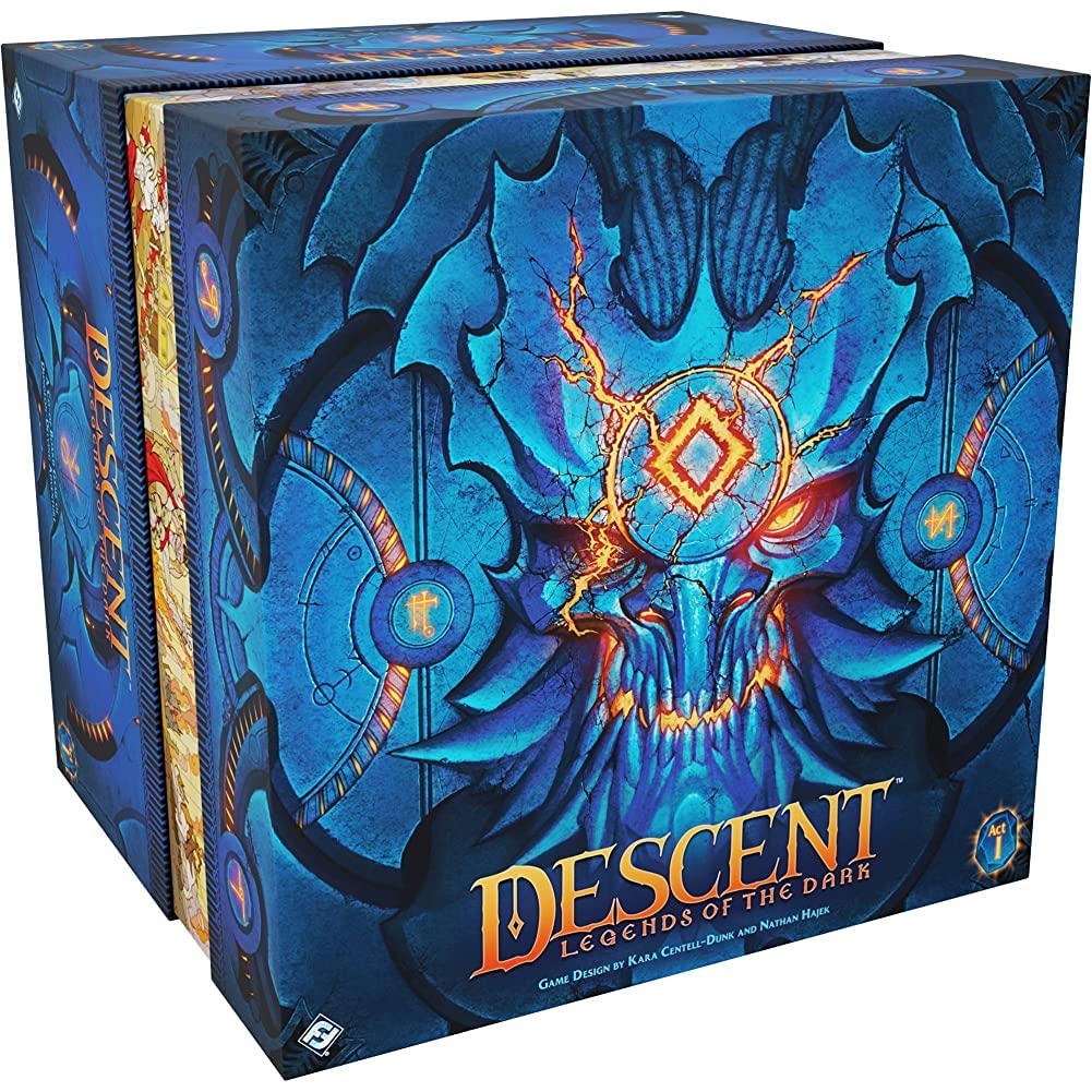 Foto 2 pulgar | Juego De Mesa Descent: Legends Of The Dark Fantasy Flight Games - Venta Internacional.