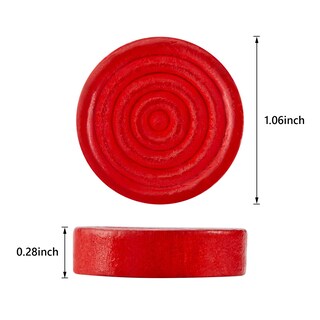 Foto 2 | Checkers Pieces Skylety de Madera 2,7 cm 72 Unidades - Venta Internacional