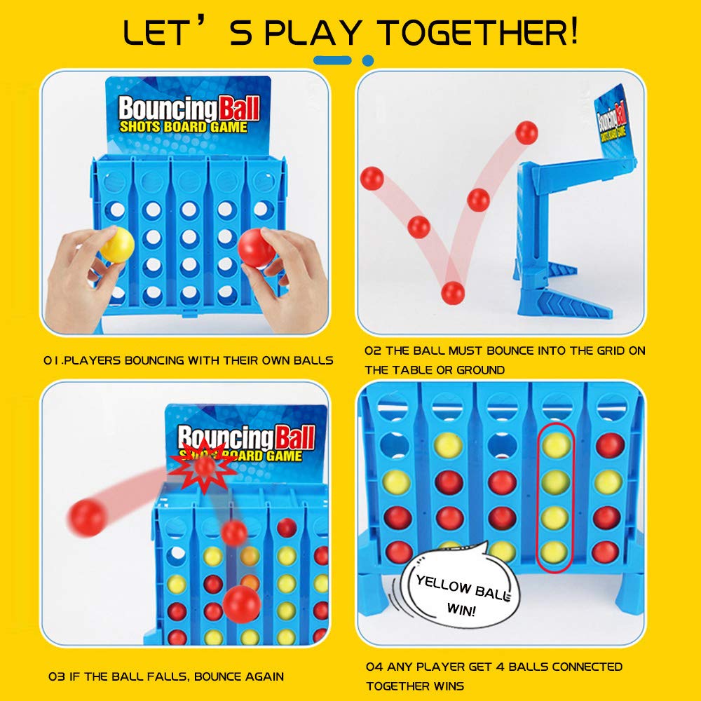 Foto 5 | Juego Bounce Balls Shots ¡yeibobo! Diseño Portátil Y Plegable - Venta Internacional.