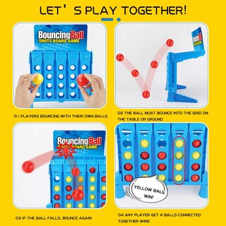 Foto 5 | Juego Bounce Balls Shots ¡yeibobo! Diseño Portátil Y Plegable - Venta Internacional.