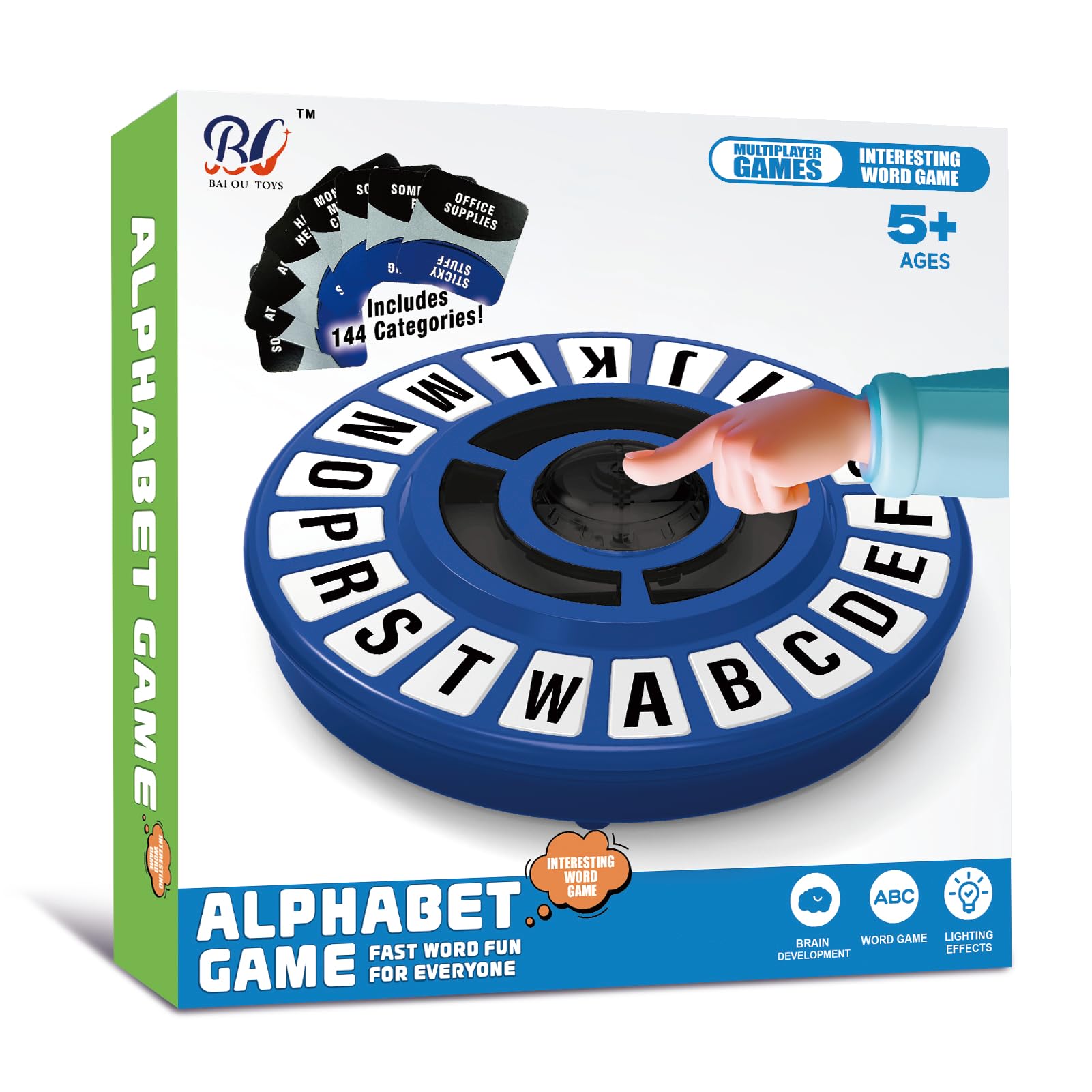 Juego De Mesa Think A Words, Versión En Español, Con Pilas - Venta Internacional.