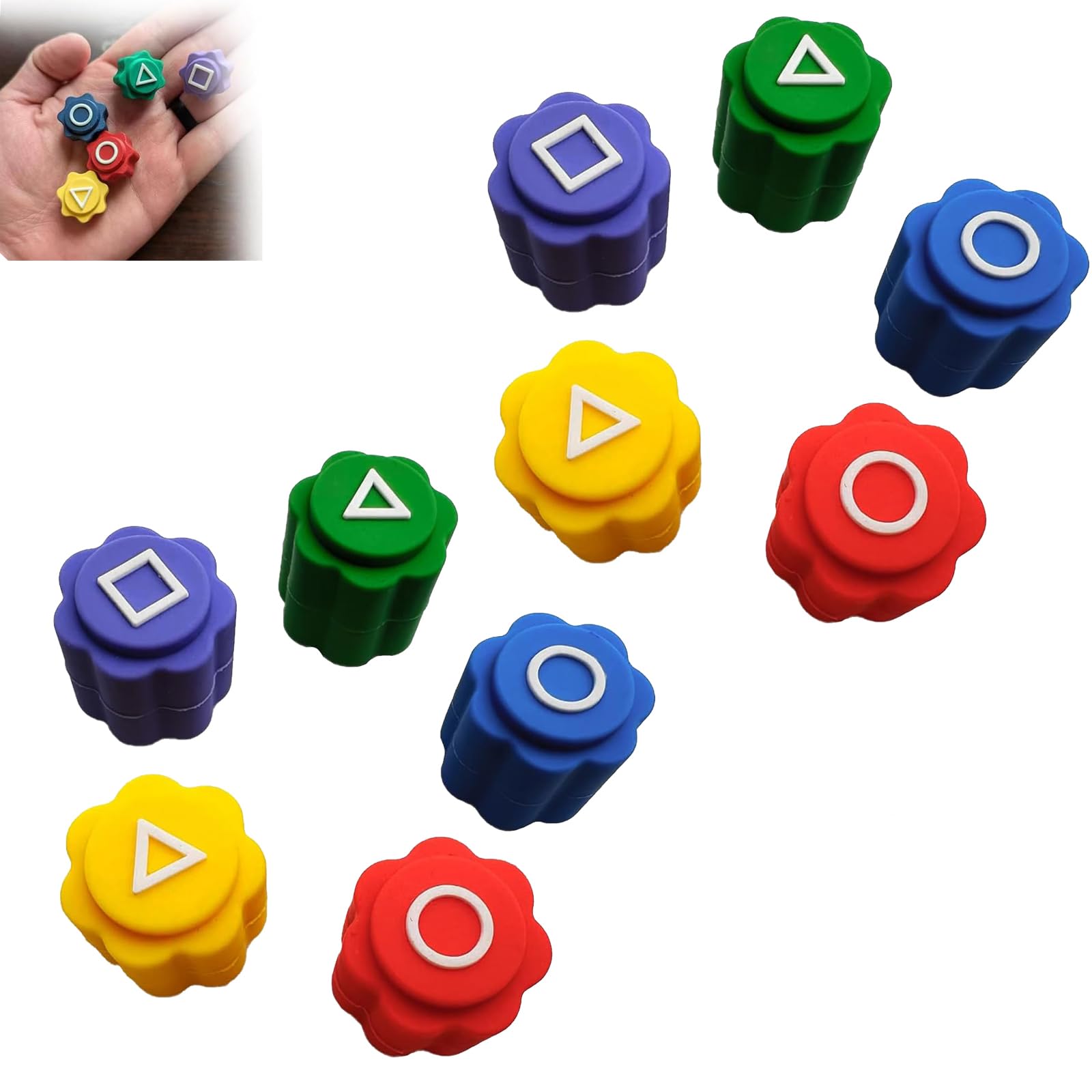 Foto 2 pulgar | Juego Para Lanzar Gonggi, Calamar, Tradicional Coreano (10 Unidades) - Venta Internacional.