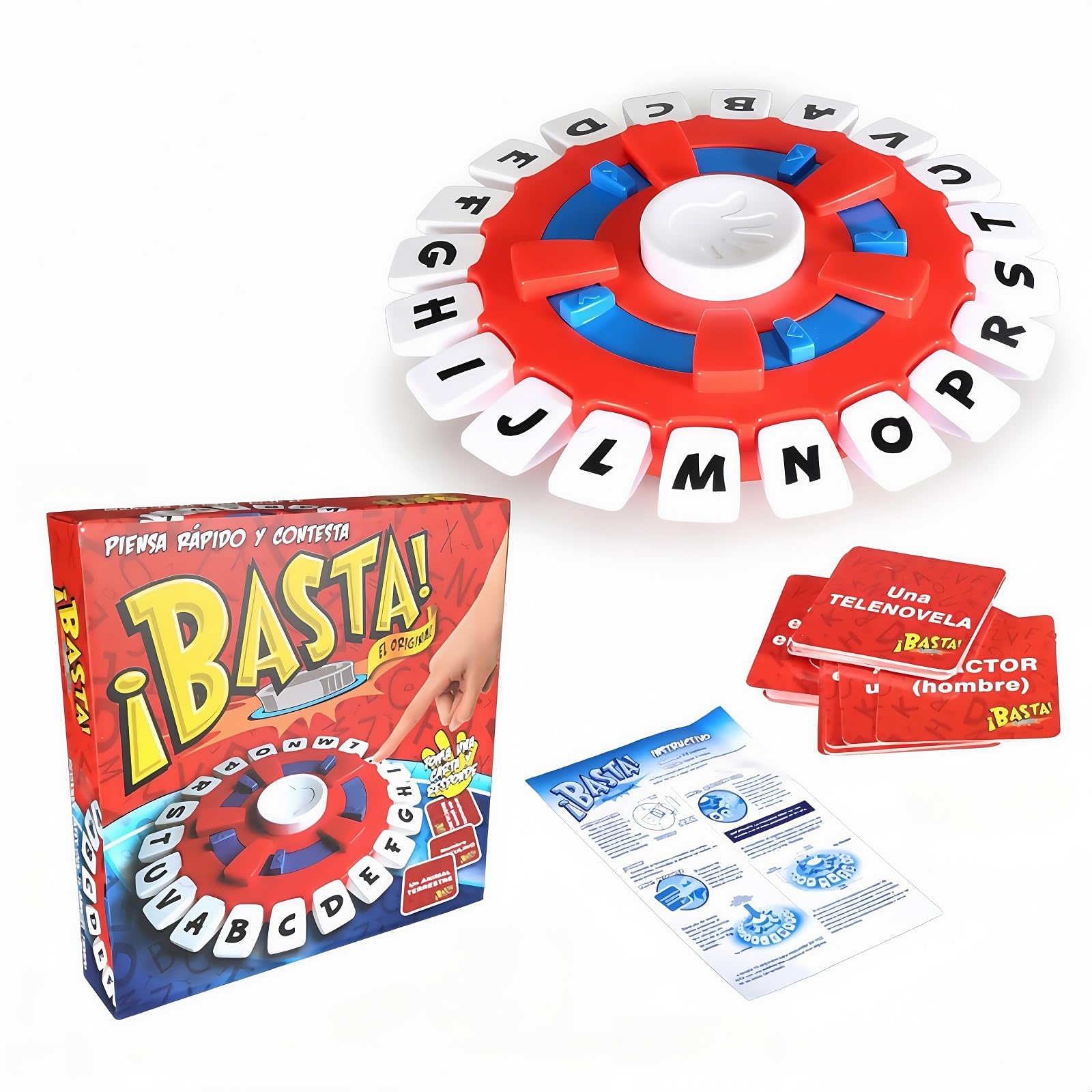 Foto 2 pulgar | Juego De Mesa Basta Think A Words Game, Juguete Para Aprender Español - Venta Internacional.