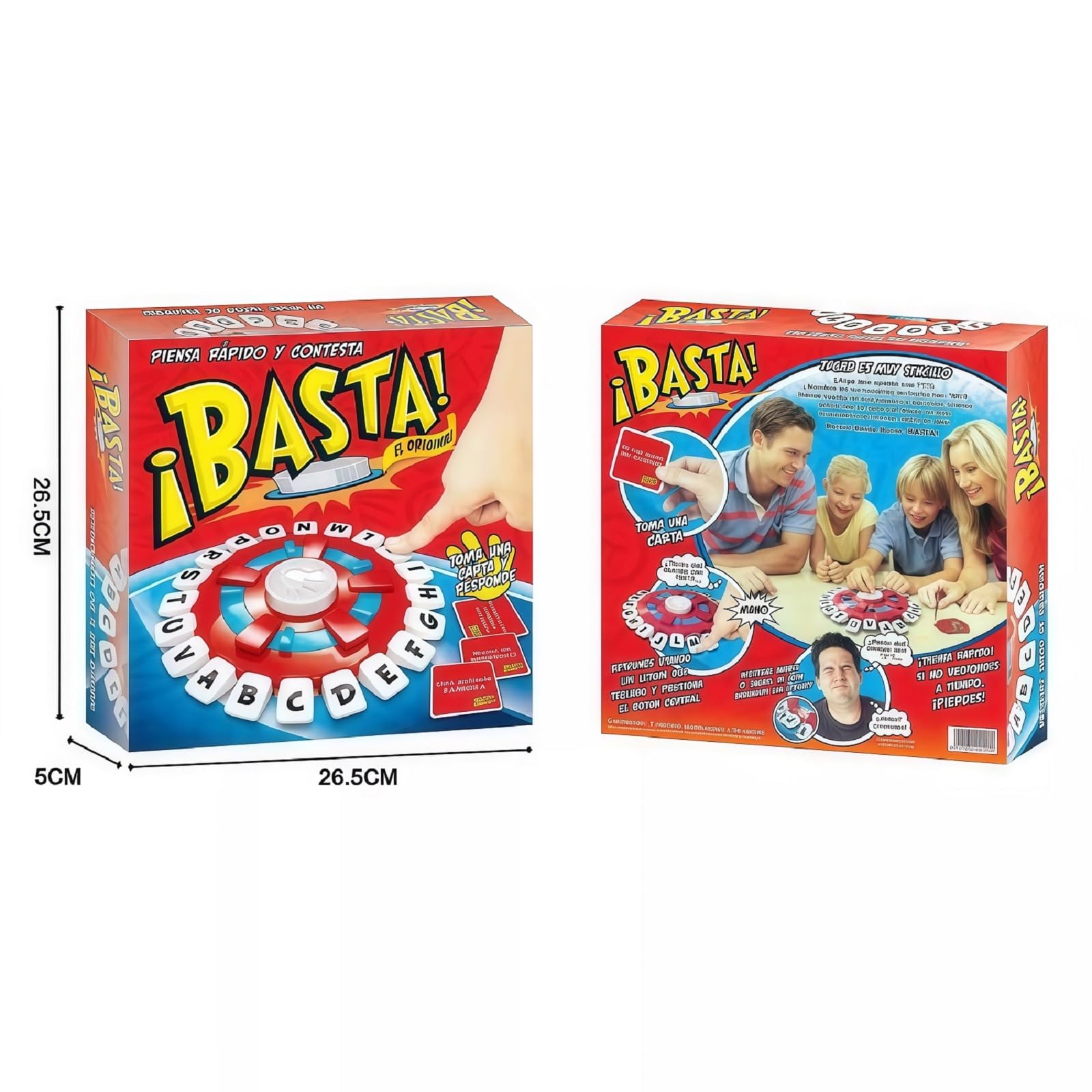 Foto 5 | Juego De Mesa Basta Think A Words Game, Juguete Para Aprender Español - Venta Internacional.