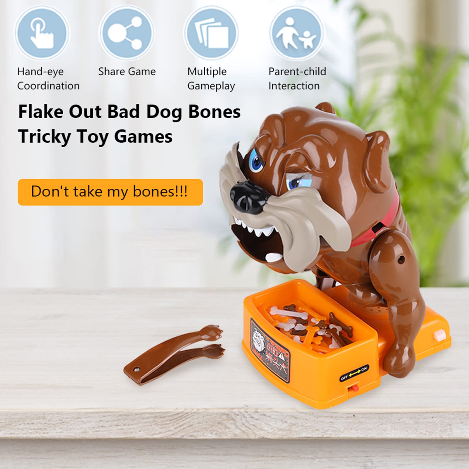 Foto 4 pulgar | Juego De Juguete Evil Game Escape Evil Dog Tricky Bulldog Con Accesorios - Venta Internacional.