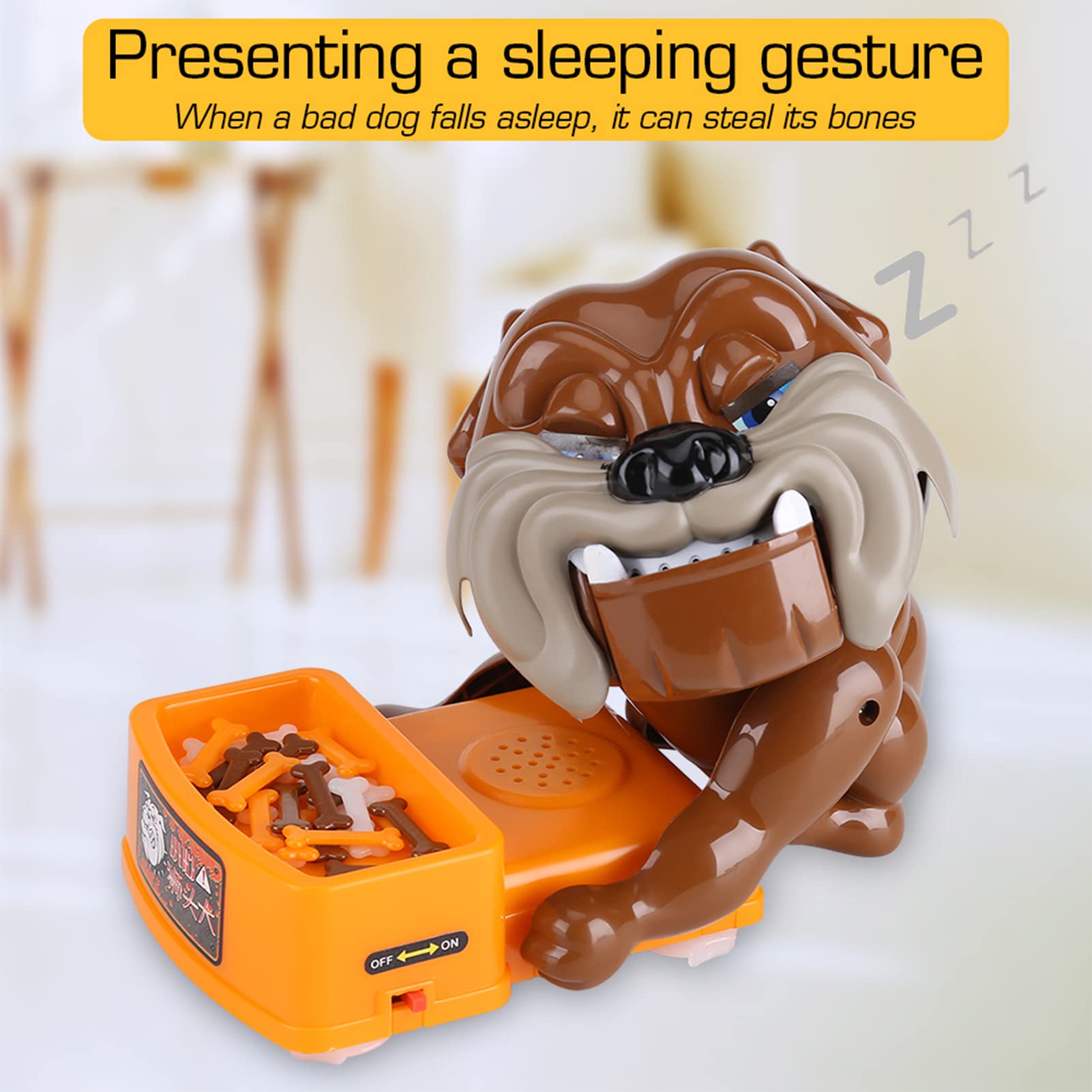 Foto 6 pulgar | Juego De Juguete Evil Game Escape Evil Dog Tricky Bulldog Con Accesorios - Venta Internacional.