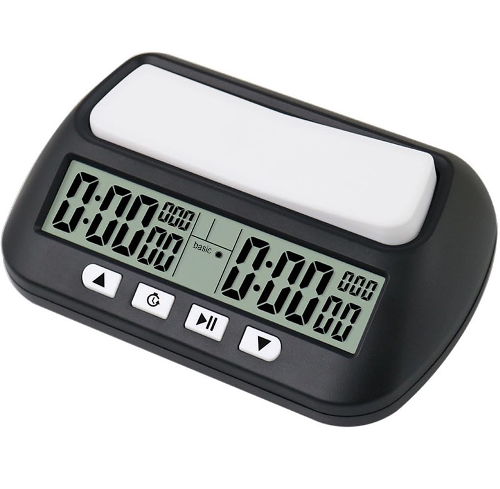 Reloj De Ajedrez Genérico Ys-902 Electrónico Profesional Negro - Venta Internacional.