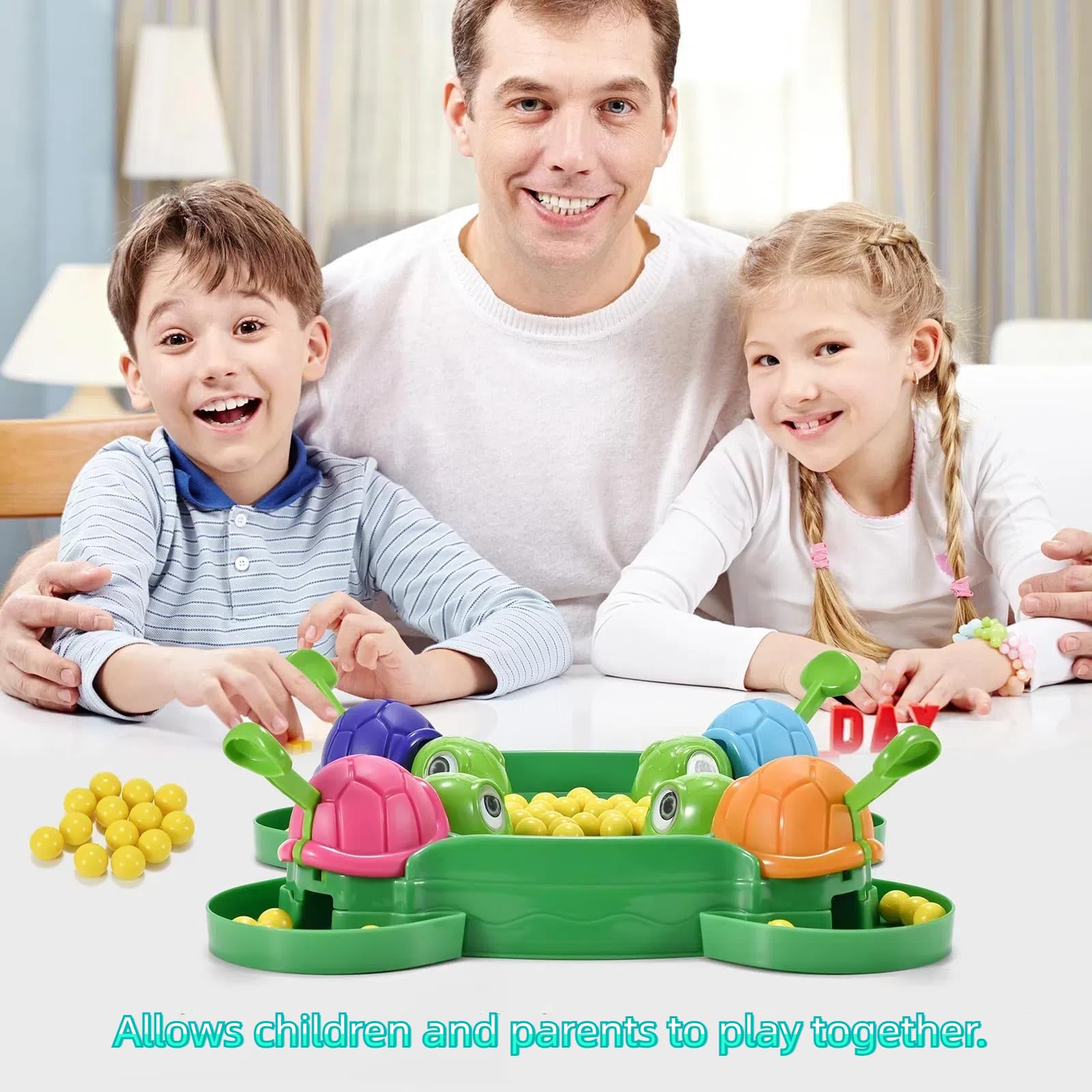 Foto 7 pulgar | Juego De Mesa Hungry Turtle Intense Quick Reflexes 2-4 Jugadores - Venta Internacional.