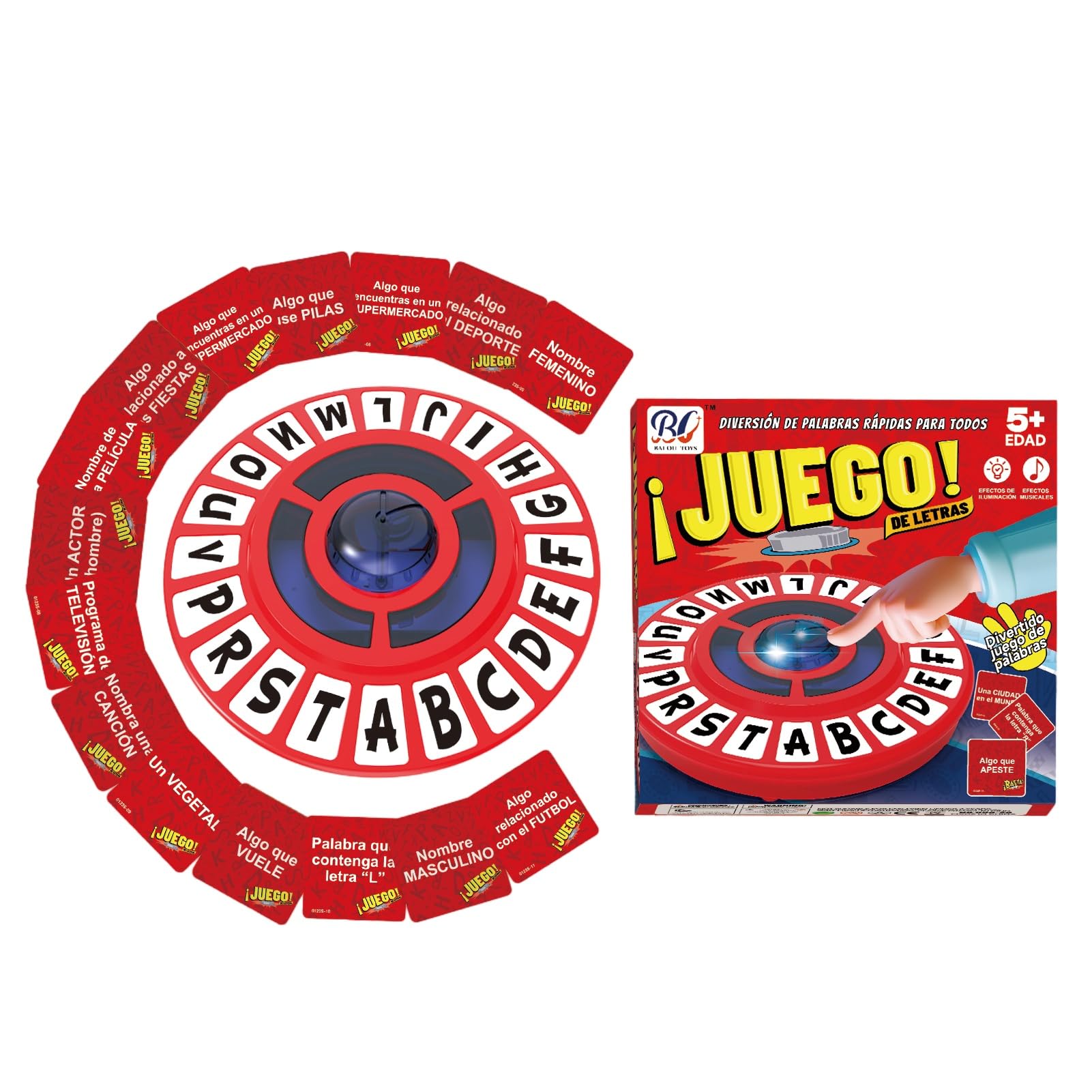 Foto 1 | Juego De Mesa Think A Words, Versión En Español, Basta Red - Venta Internacional.