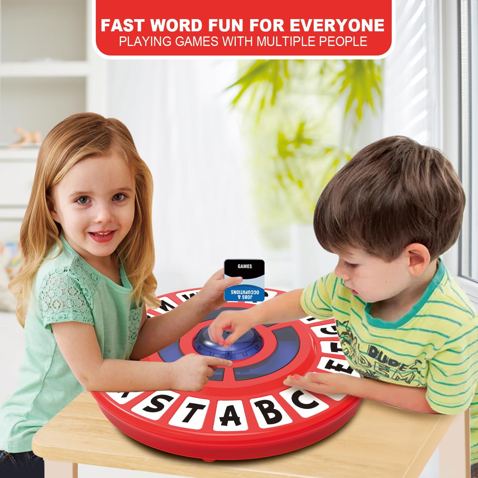 Foto 2 | Juego De Mesa Think A Words, Versión En Español, Basta Red - Venta Internacional.