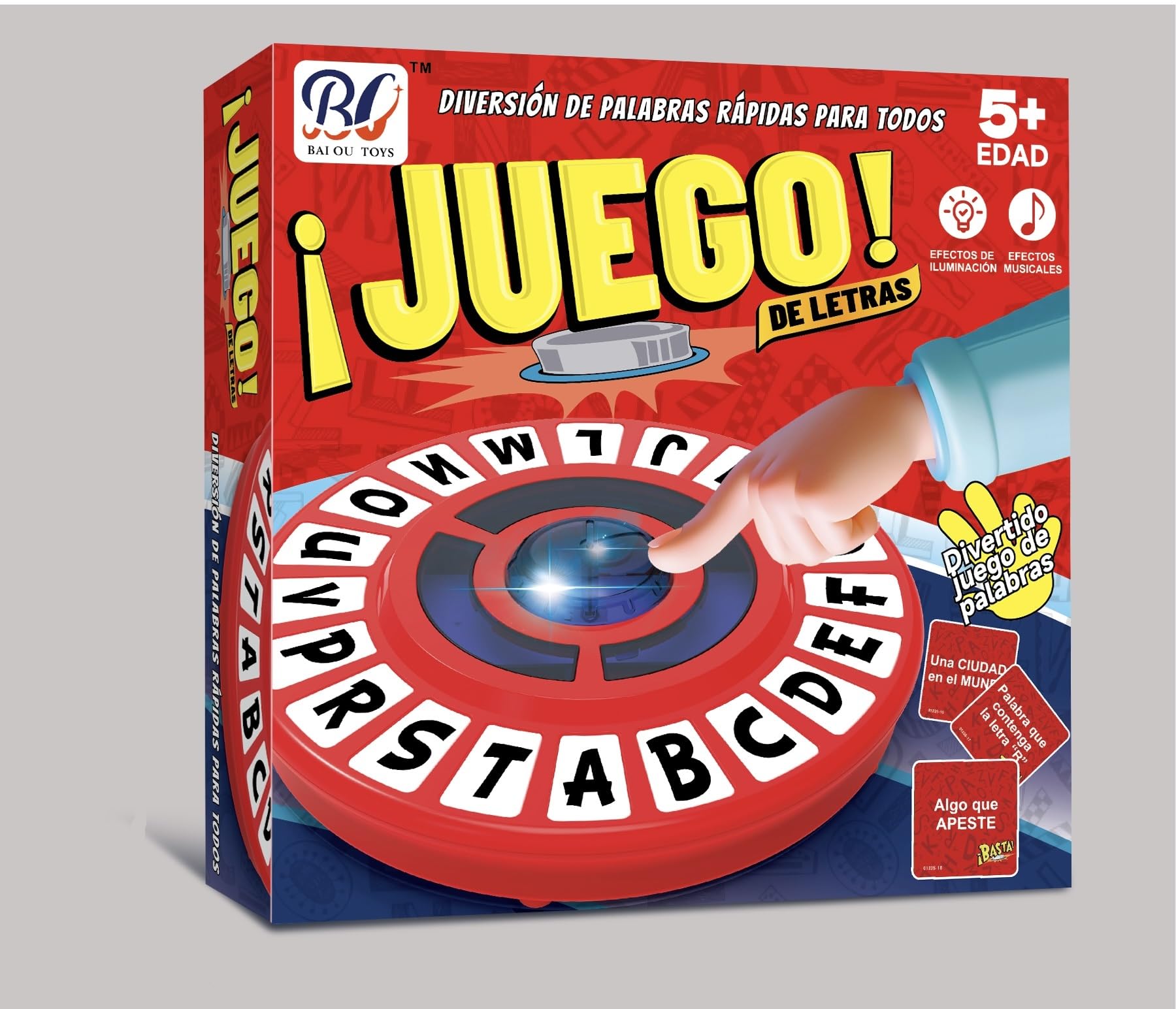 Foto 8 pulgar | Juego De Mesa Think A Words, Versión En Español, Basta Red - Venta Internacional.