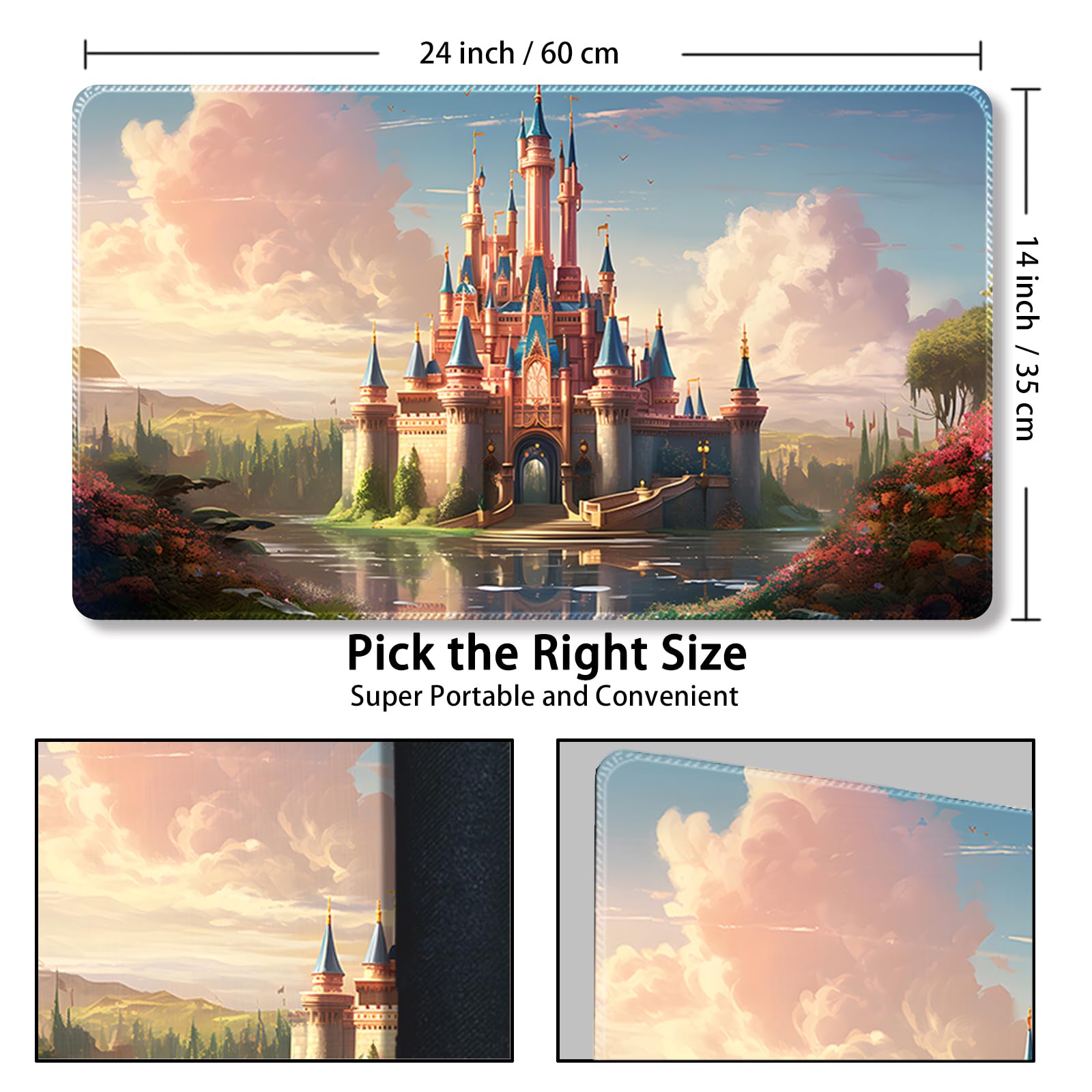 Foto 4 pulgar | Alfombrilla De Juego Tcg Compatible Con Playmat, 60 X 35 Cm, Con Bolsas De Almacenamiento Ds09 - Venta Internacional.