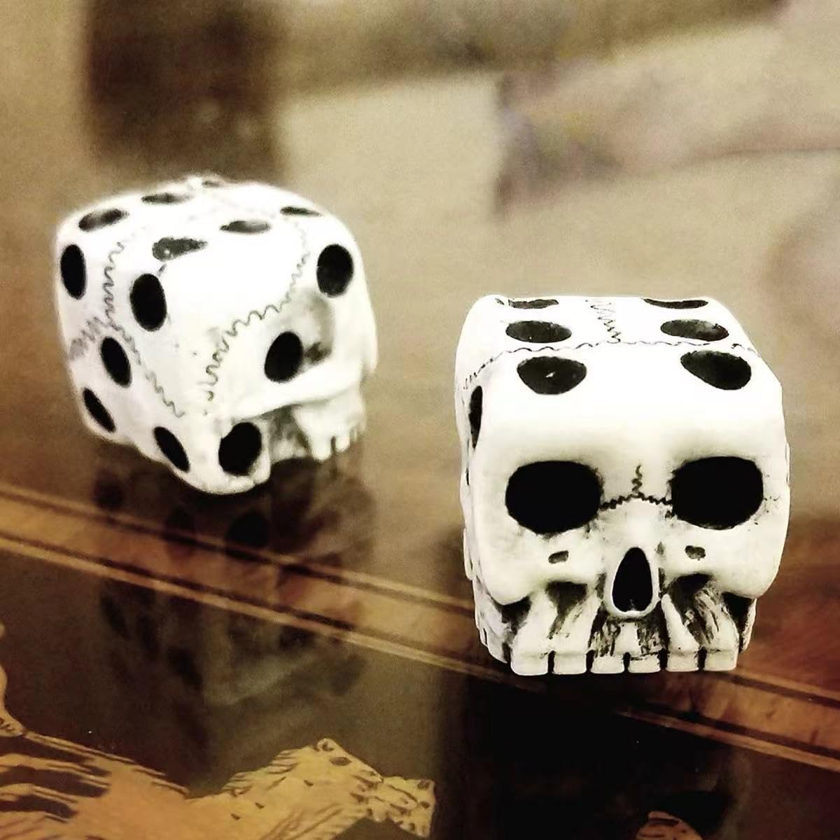 Foto 8 pulgar | Set De Juego De Mesa Cribbage Wars 2024 Con Dados De Esqueleto Y Almacenamiento - Venta Internacional.