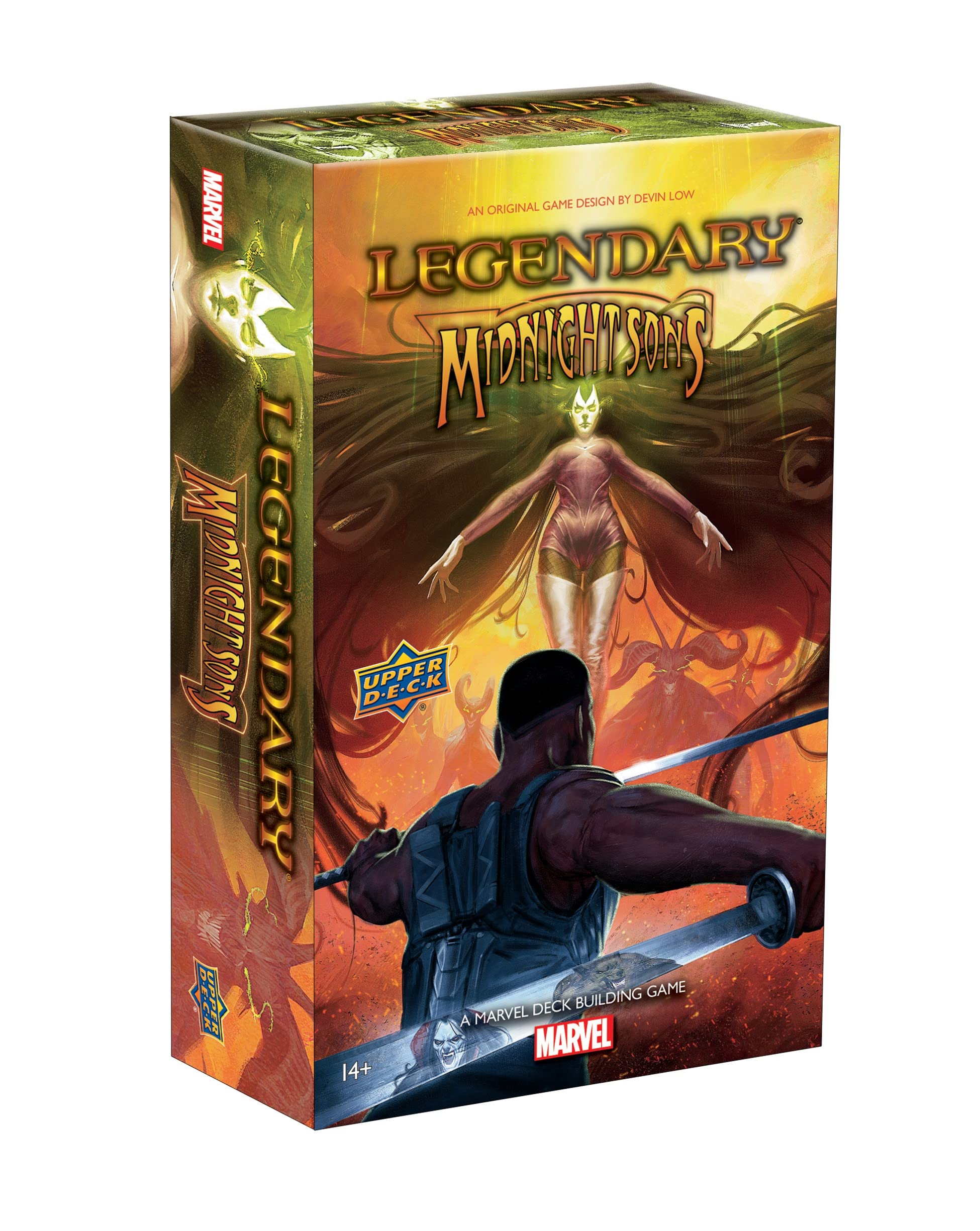 Foto 1 | Expansión: Juego De Construcción De Mazos De Marvel Legendary Midnight Sons - Venta Internacional.