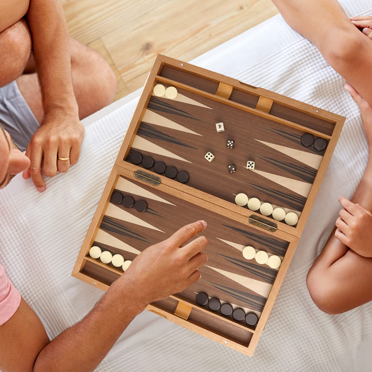 Foto 7 pulgar | Set De Juego De Mesa De Backgammon Gse Games & Sports Expert - Venta Internacional.