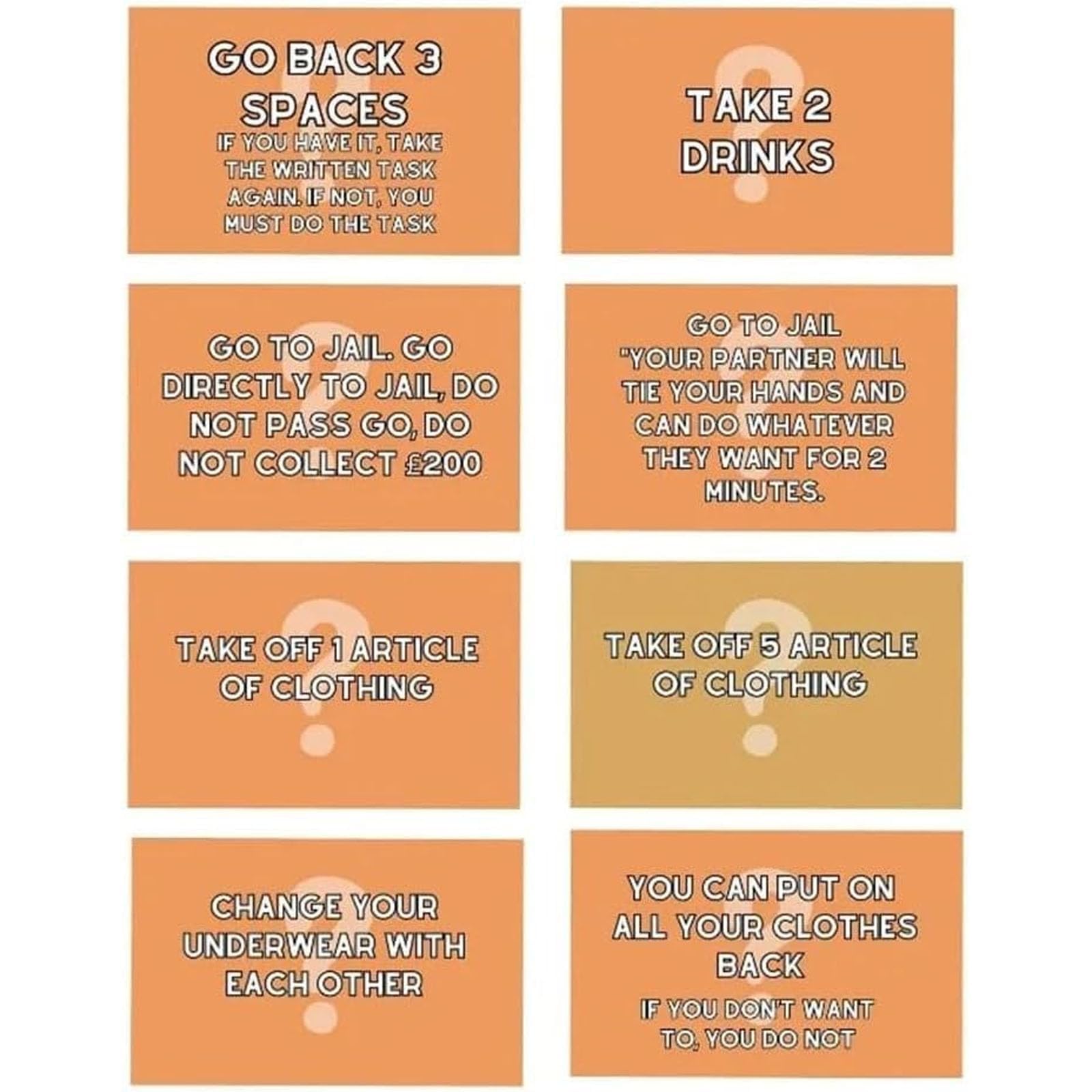 Foto 8 pulgar | Juego De Mesa Adultopoly Para Parejas Con Cartas - Venta Internacional.