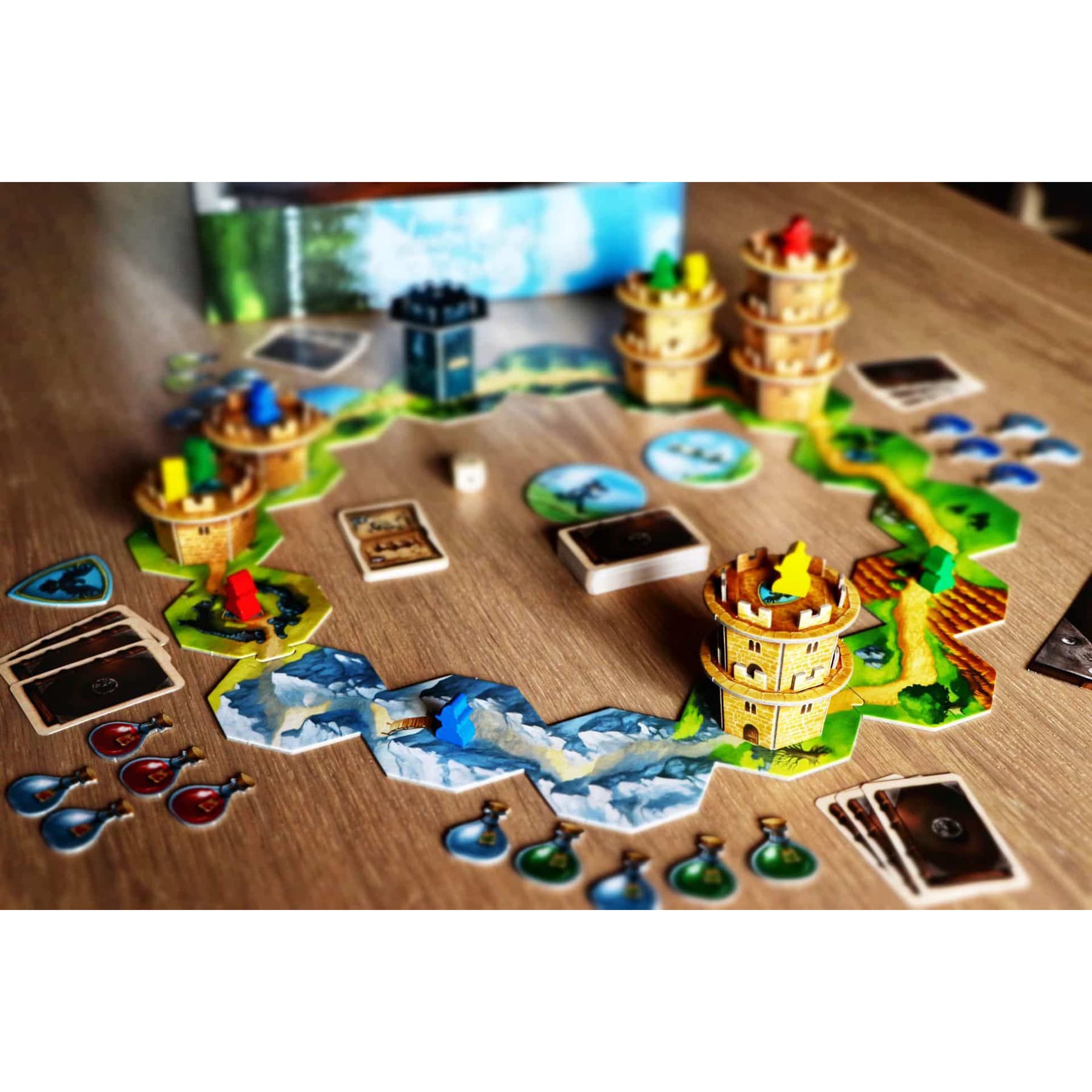 Foto 3 pulgar | Juego De Mesa Capstone Games Wandering Towers Strategy Para 6 Jugadores - Venta Internacional.