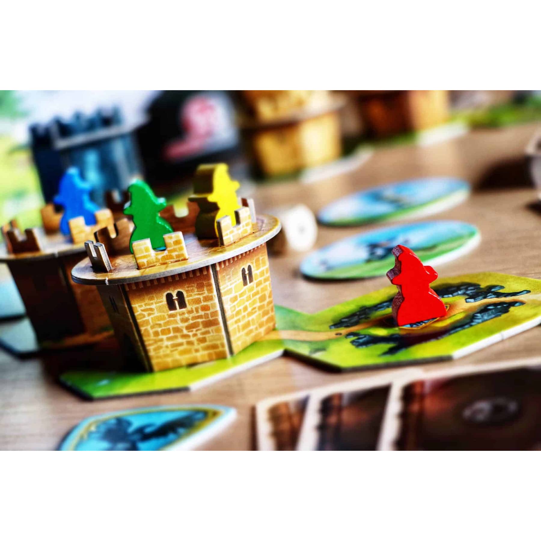 Foto 4 pulgar | Juego De Mesa Capstone Games Wandering Towers Strategy Para 6 Jugadores - Venta Internacional.