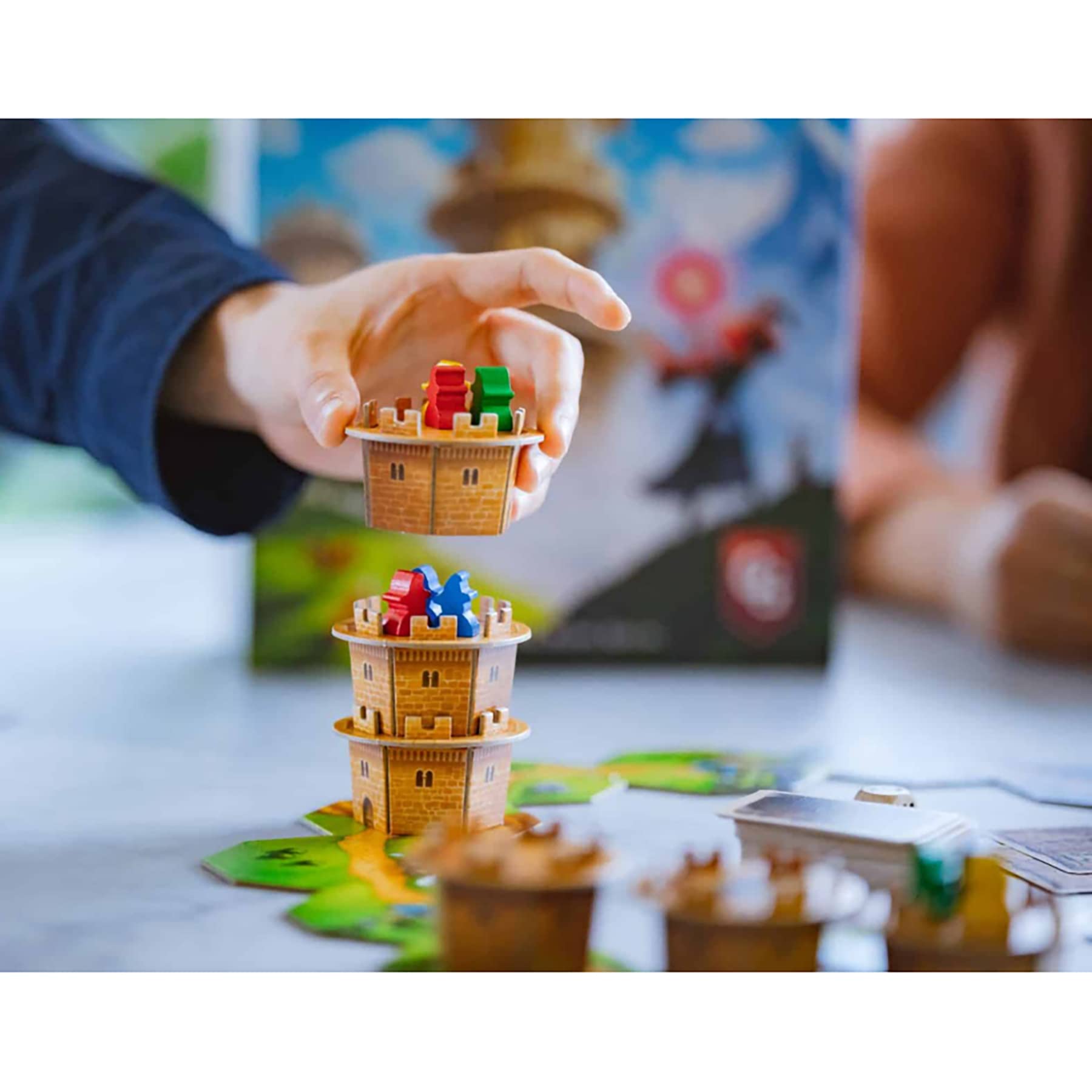 Foto 5 | Juego De Mesa Capstone Games Wandering Towers Strategy Para 6 Jugadores - Venta Internacional.