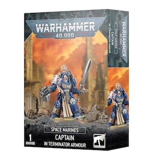 Foto 1 | Figura De Acción Warhammer 40,000 Space Marines Captain Terminator - Venta Internacional.