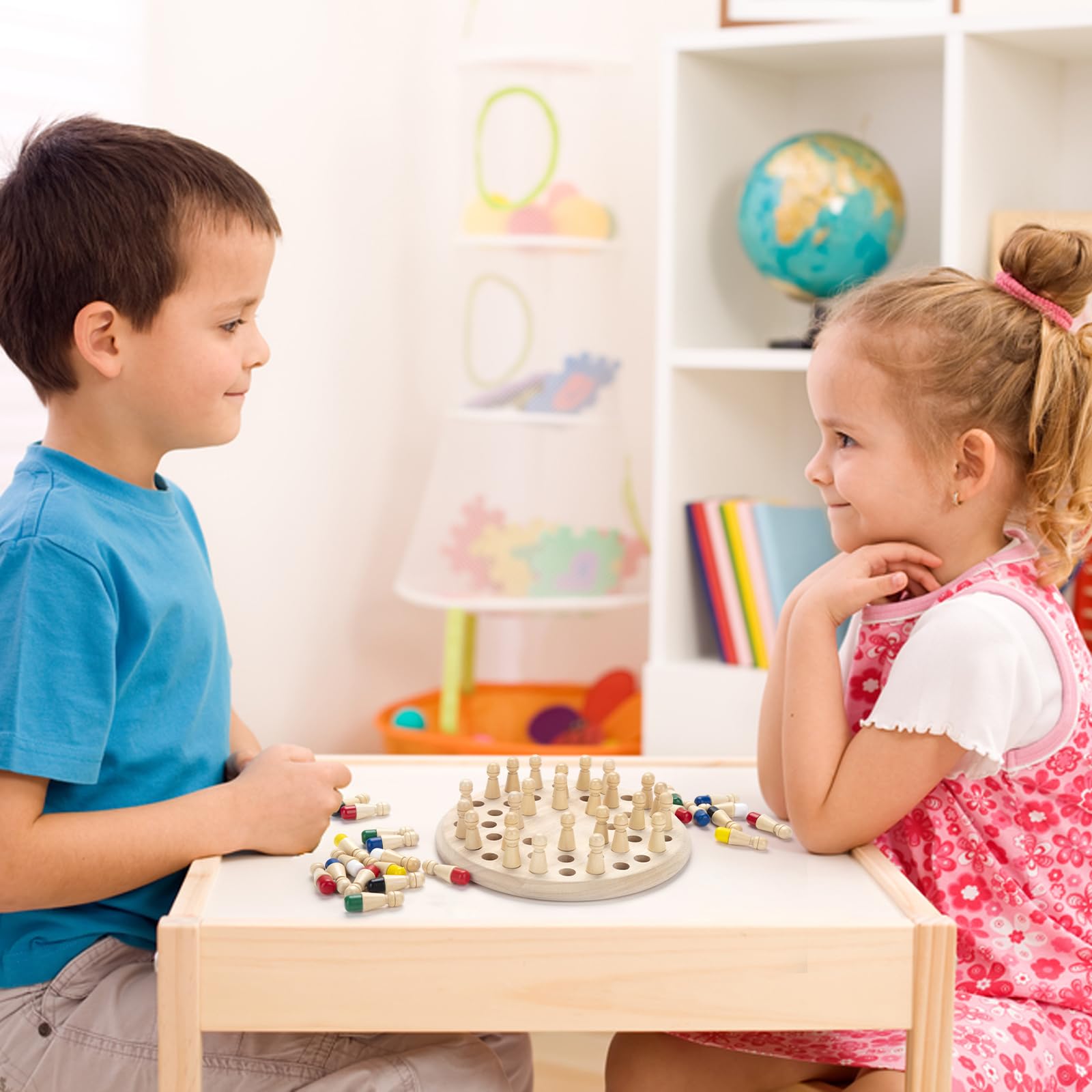 Foto 6 pulgar | Juego De Ajedrez Con Memoria Hirger Wooden Para Niños Y Adultos - Venta Internacional.