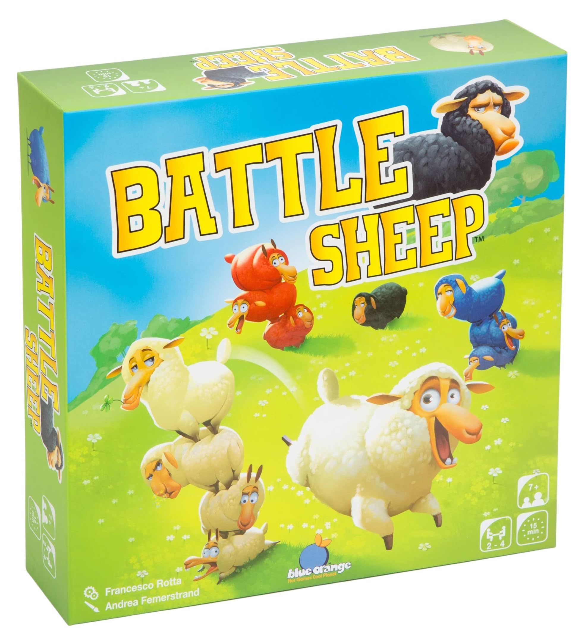 Foto 2 pulgar | Juego De Mesa Blue Orange Battle Sheep Hex Area Control 2-4 Jugadores - Venta Internacional.