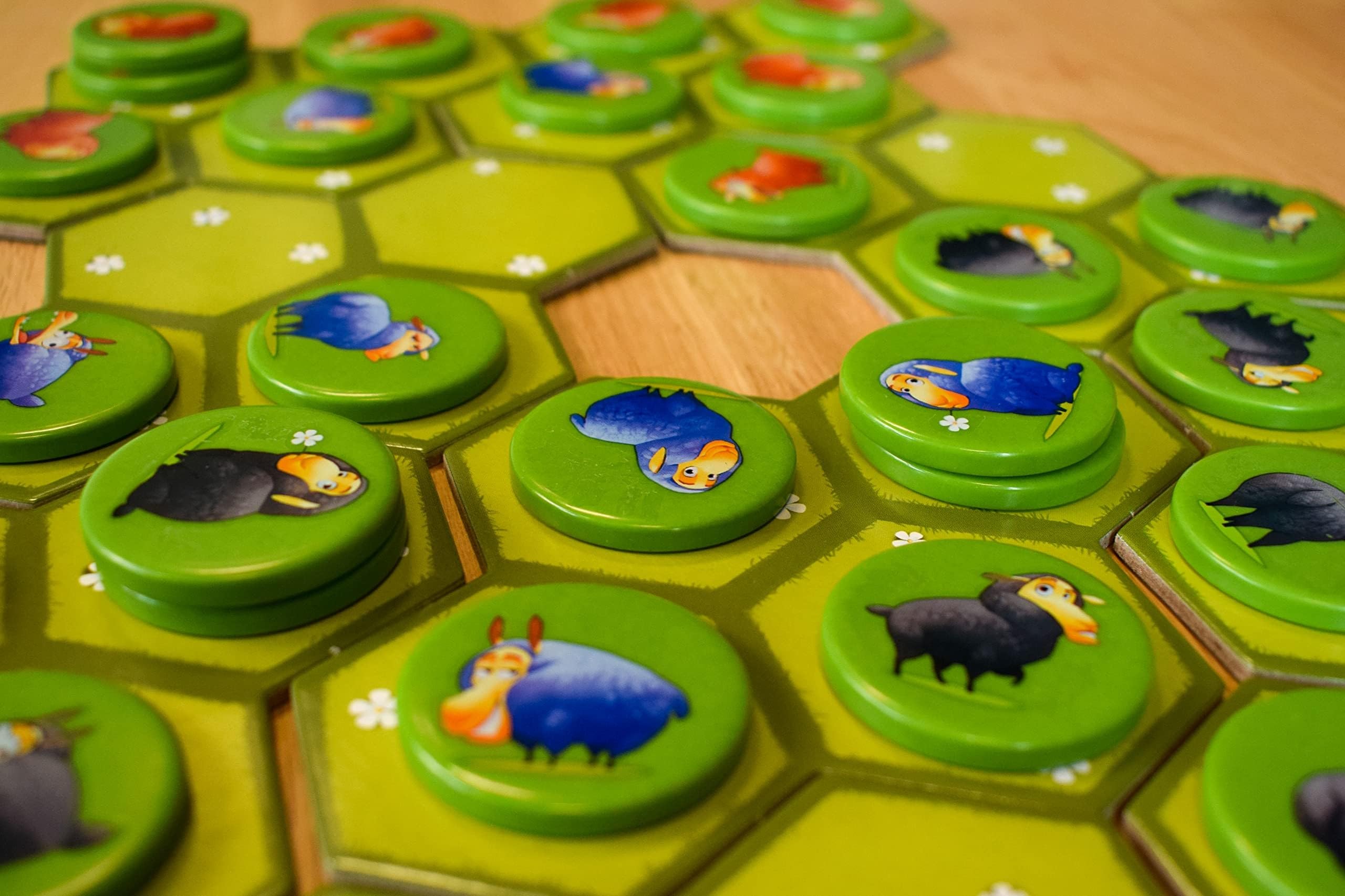 Foto 4 pulgar | Juego De Mesa Blue Orange Battle Sheep Hex Area Control 2-4 Jugadores - Venta Internacional.