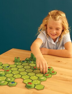 Foto 4 | Juego De Mesa Blue Orange Battle Sheep Hex Area Control 2-4 Jugadores - Venta Internacional.