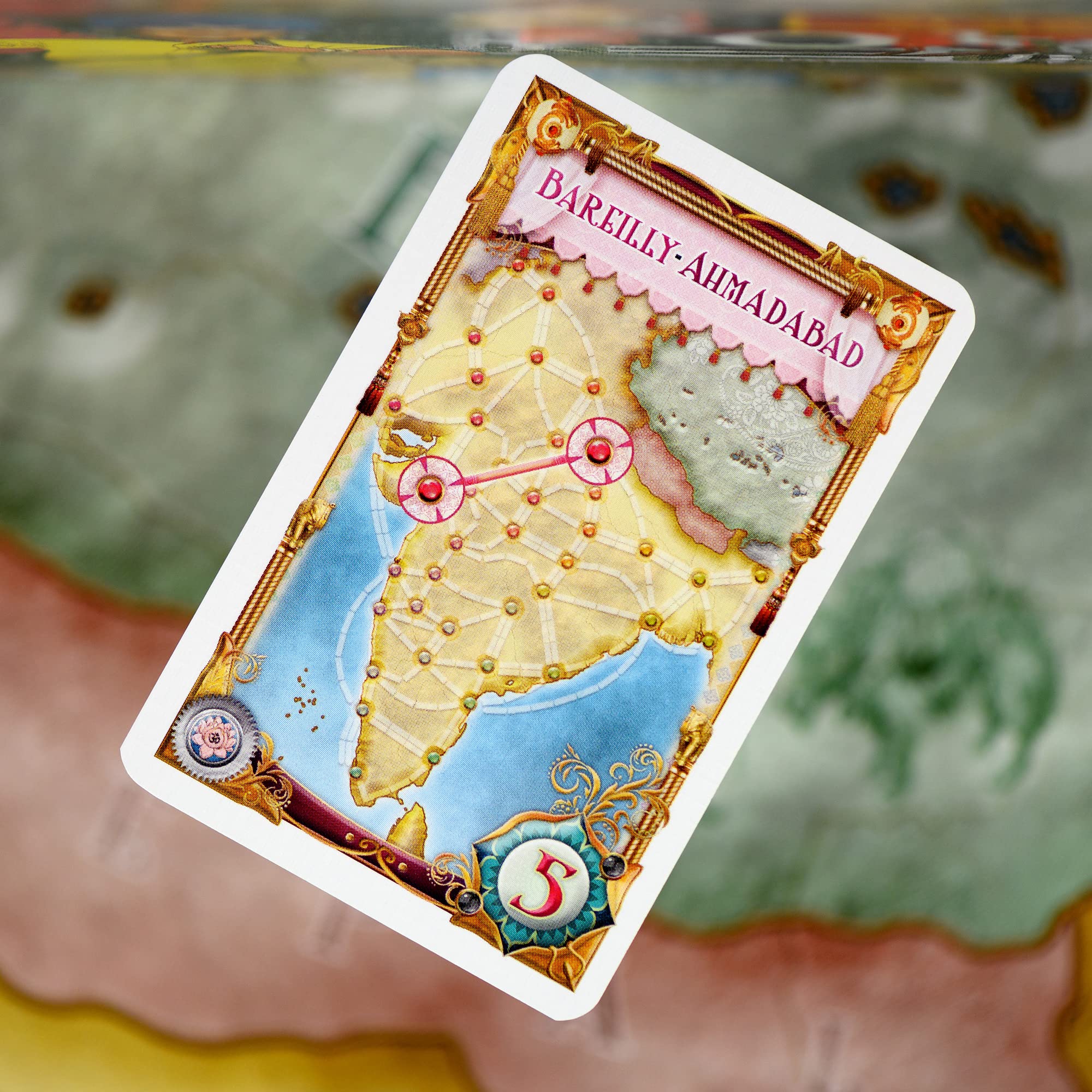 Foto 3 pulgar | Boleto De Juego De Mesa Para Ride India + Switzerland Expansion - Venta Internacional.