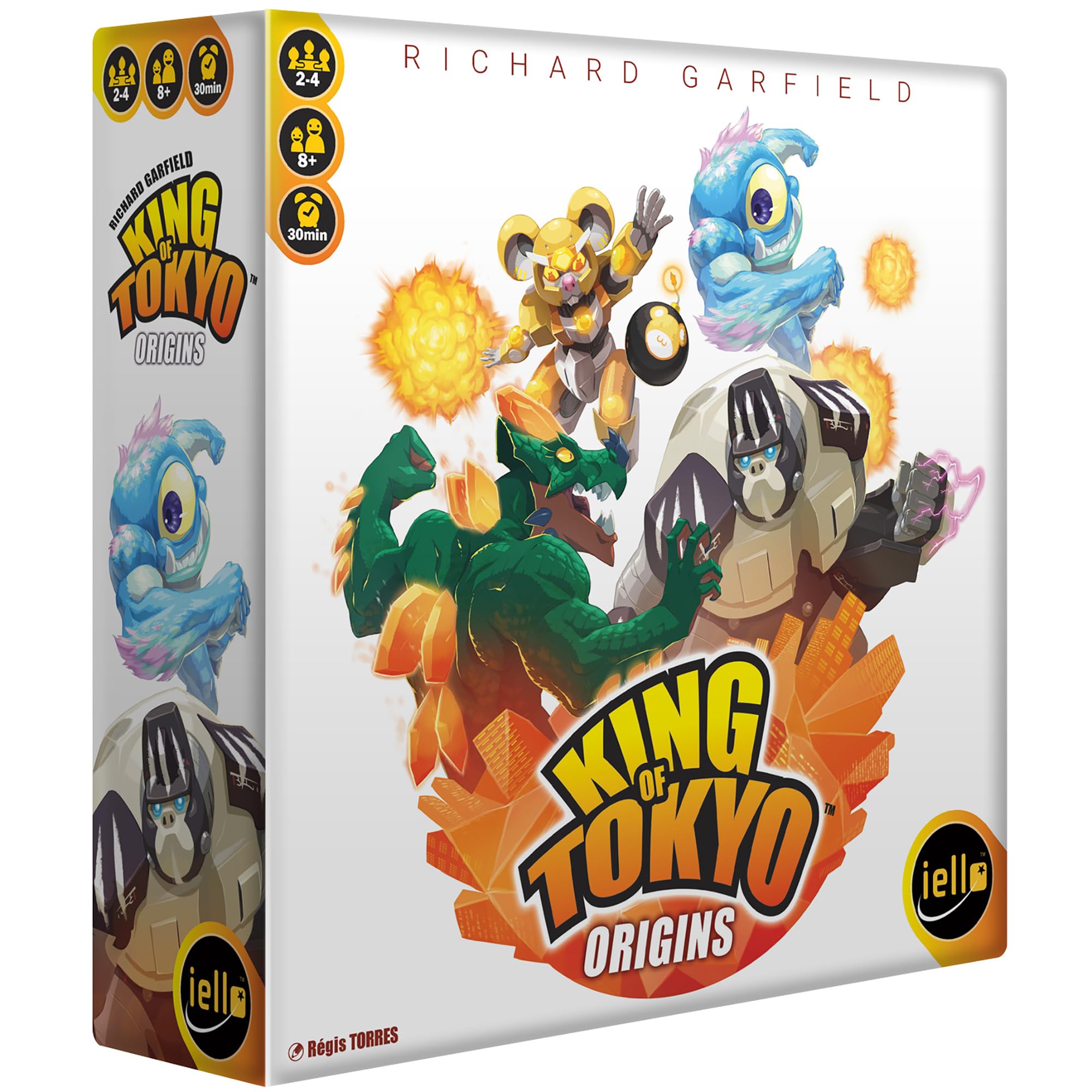Foto 2 pulgar | Juego De Mesa Iello King Of Tokyo Origins Family 8+ Years - Venta Internacional.