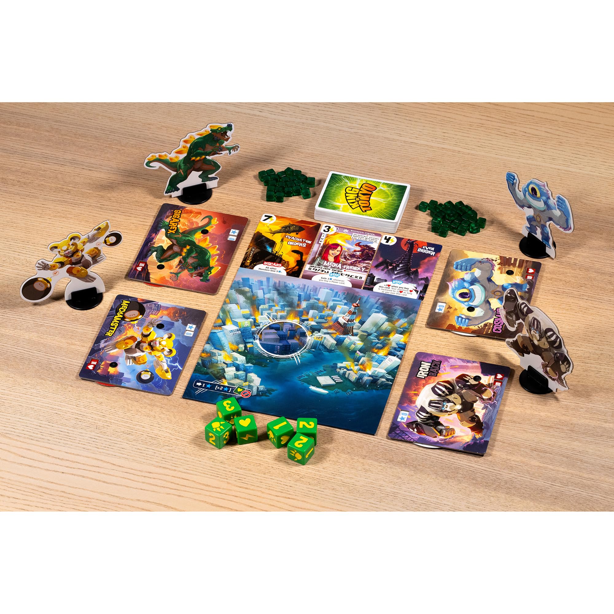 Foto 6 pulgar | Juego De Mesa Iello King Of Tokyo Origins Family 8+ Years - Venta Internacional.