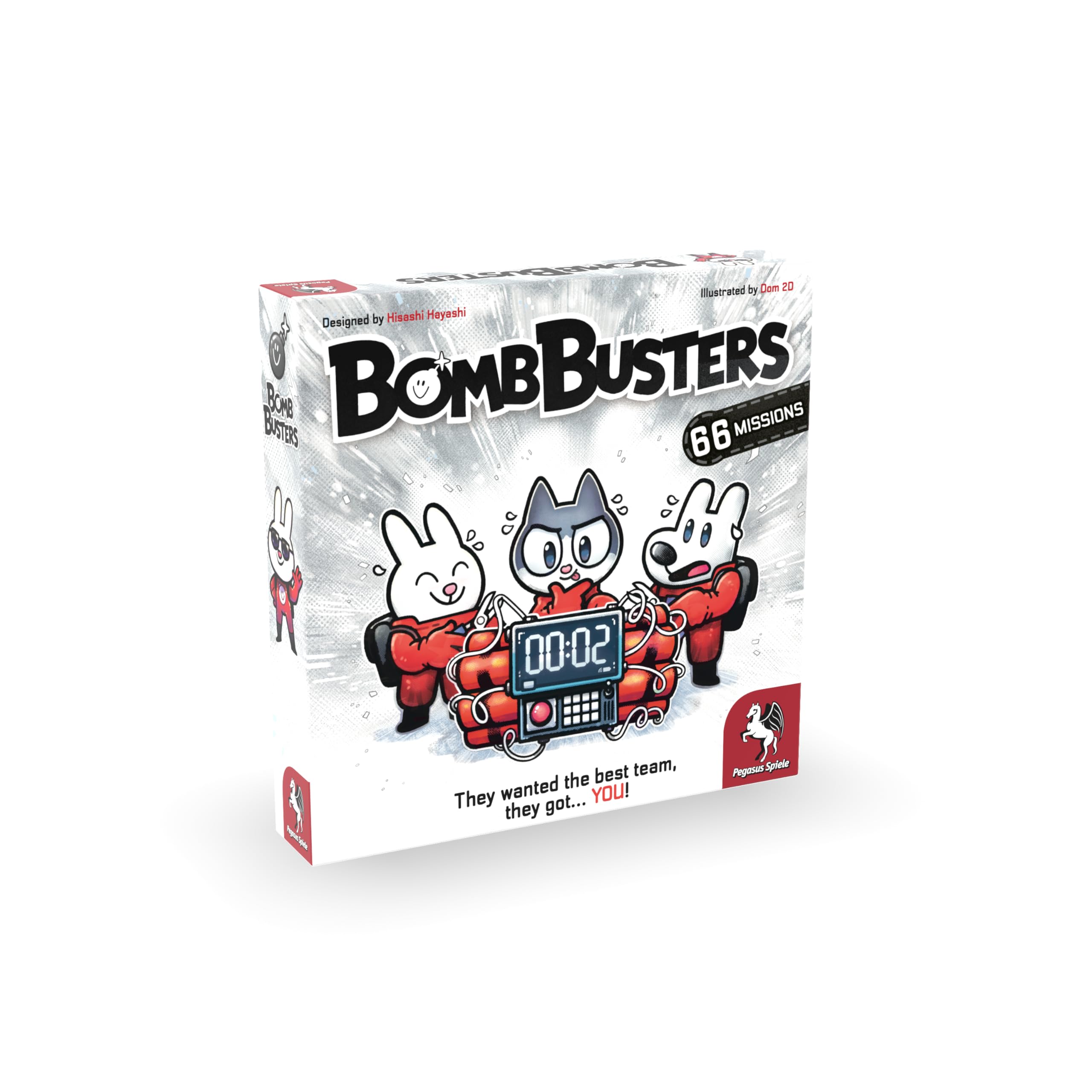 Foto 2 pulgar | Juego De Mesa Pegasus Spiele Bomb Busters Para 2-5 Jugadores - Venta Internacional.