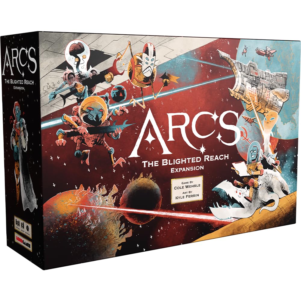 Expansión De Juegos De Mesa Arcs: The Blighted Reach Campaign - Venta Internacional.