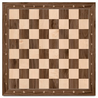 Foto 2 | Tablero De Ajedrez A&a Professional De Madera De Nogal Y Arce De 54 Cm - Venta Internacional.