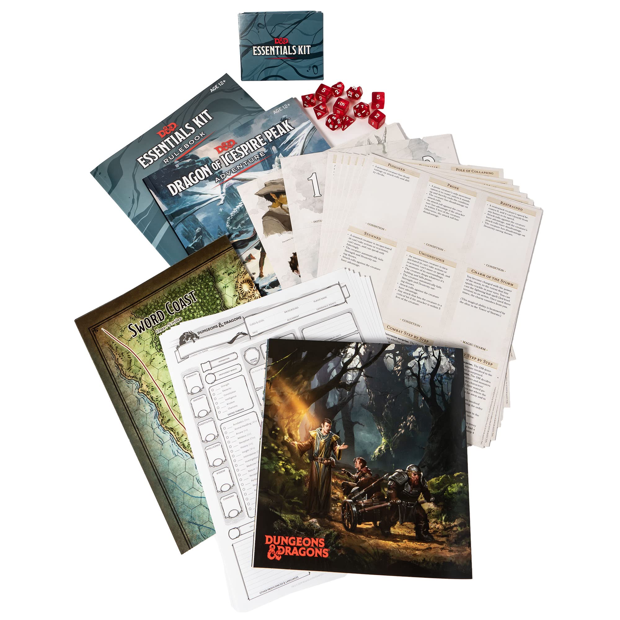 Foto 3 pulgar | Kit Básico De Game Dungeons & Dragons Para Mayores De 12 Años - Venta Internacional.