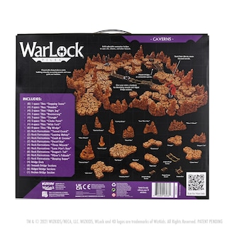 Foto 5 | Set Básico De Warlock Tiles Caverns | Wizkids - Venta Internacional.