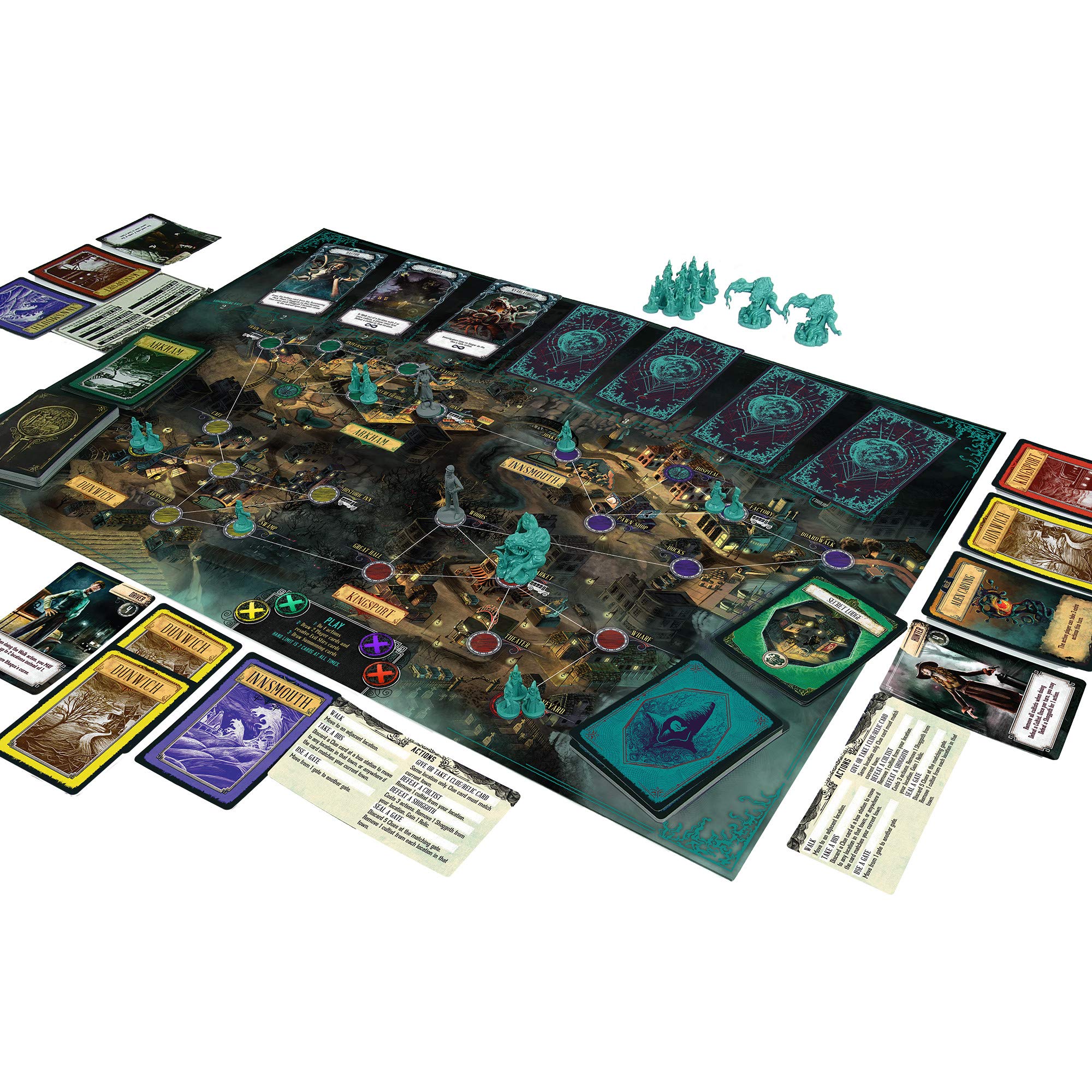 Foto 2 | Juego De Mesa Pandemic Reign Of Cthulhu Z-man Games Para Mayores De 14 Años - Venta Internacional.