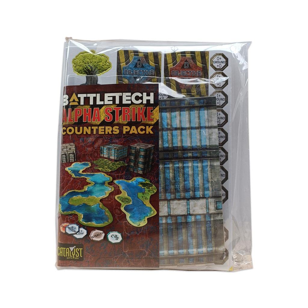 Foto 2 pulgar | Paquete De Contadores Para El Accesorio Alpha Strike Wargame De Battletech - Venta Internacional.