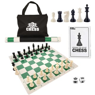 Foto 1 | Set De Ajedrez Con Tablero Verde, Torneo Con Mejor Relación Calidad-precio De We Games - Venta Internacional.