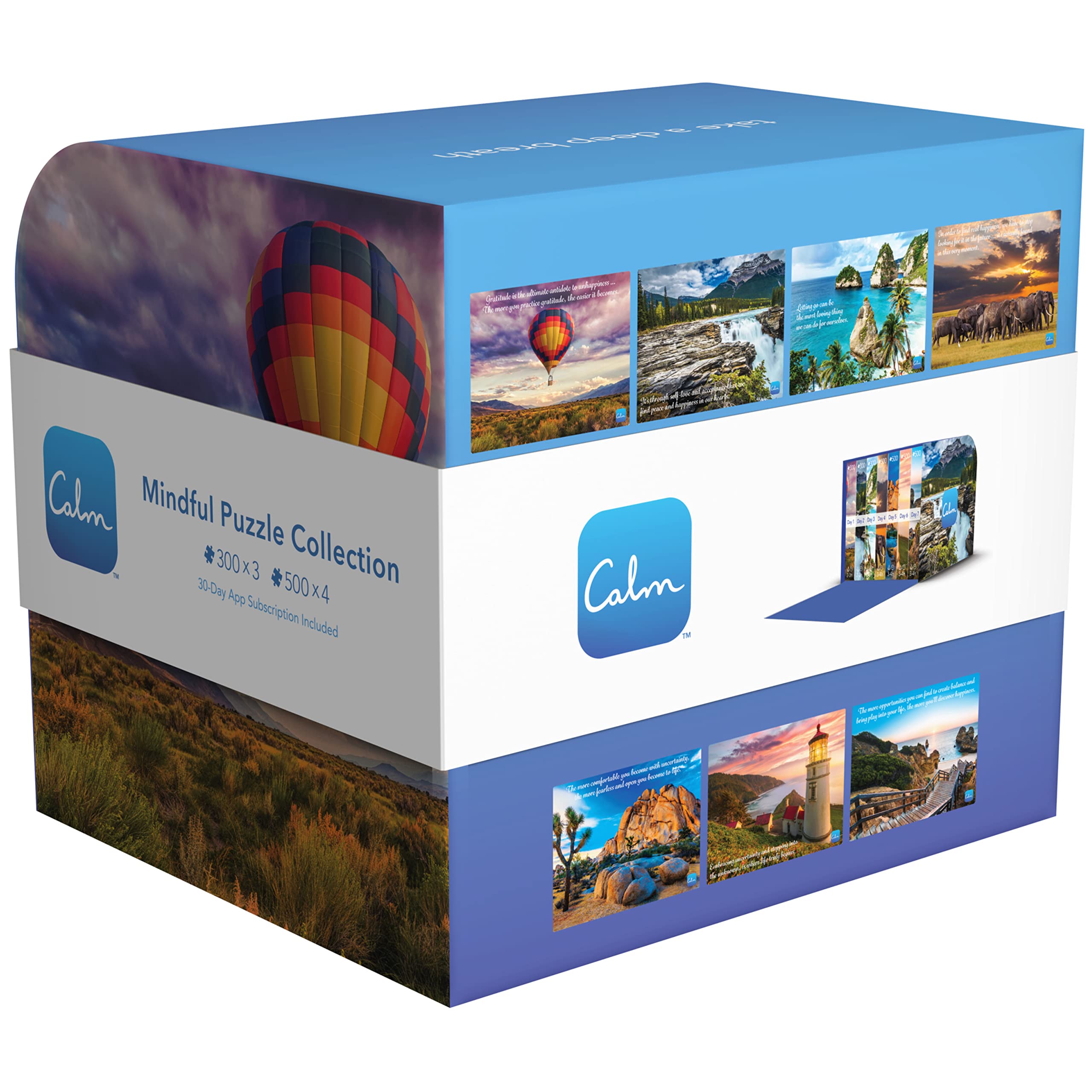 Foto 5 pulgar | Puzzle Collection Spin Master Calm App, 300 Piezas Y 500 Piezas - Venta Internacional.