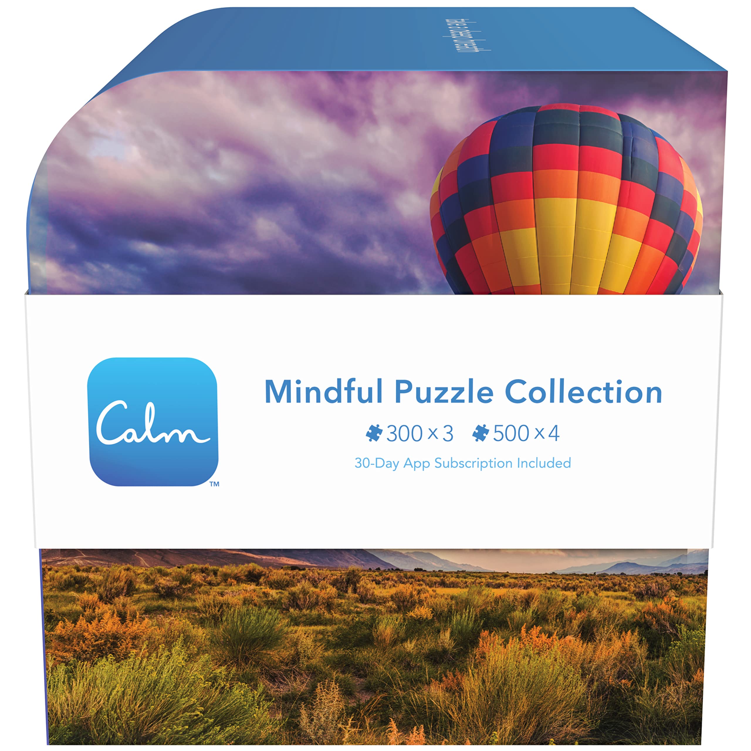 Foto 6 pulgar | Puzzle Collection Spin Master Calm App, 300 Piezas Y 500 Piezas - Venta Internacional.