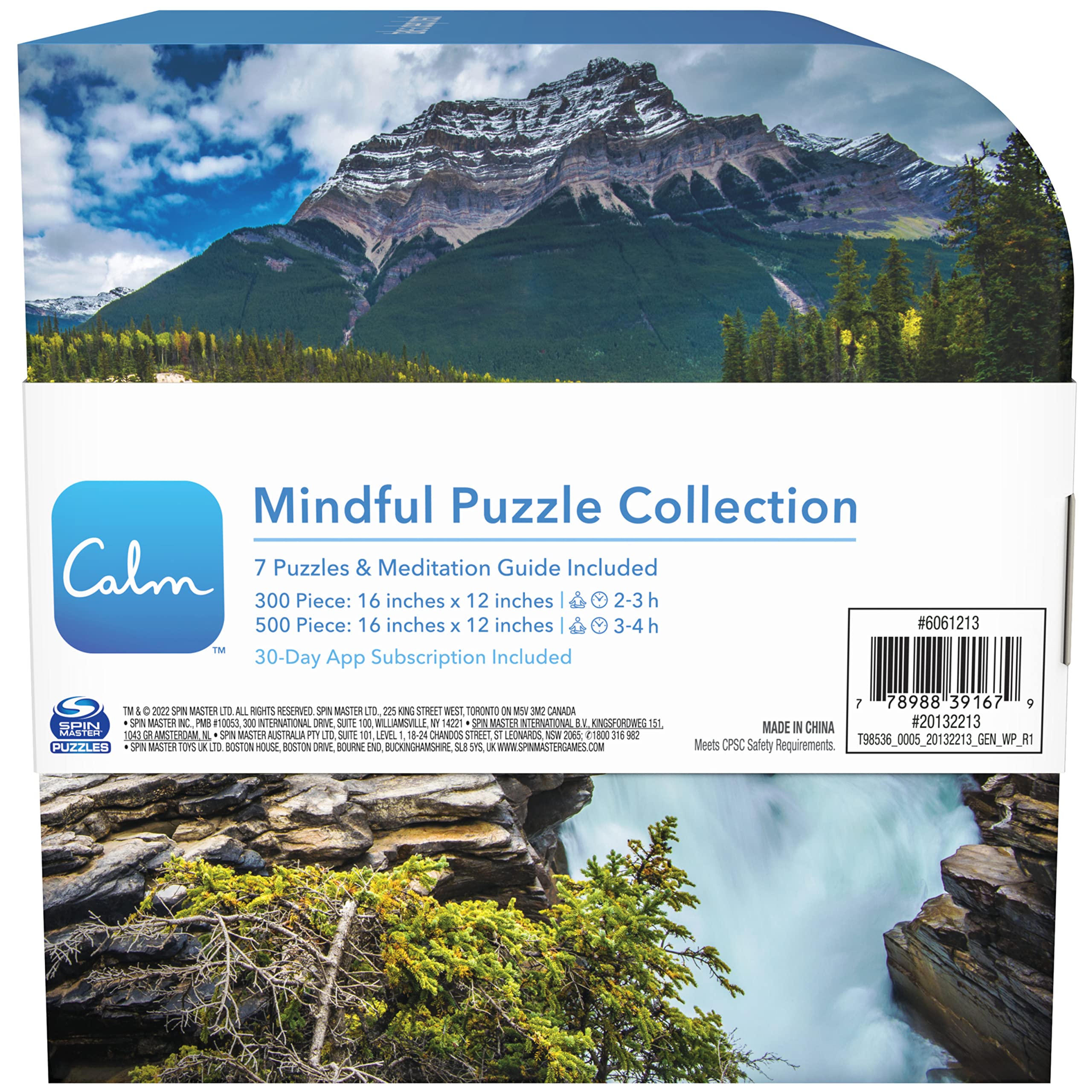 Foto 7 pulgar | Puzzle Collection Spin Master Calm App, 300 Piezas Y 500 Piezas - Venta Internacional.