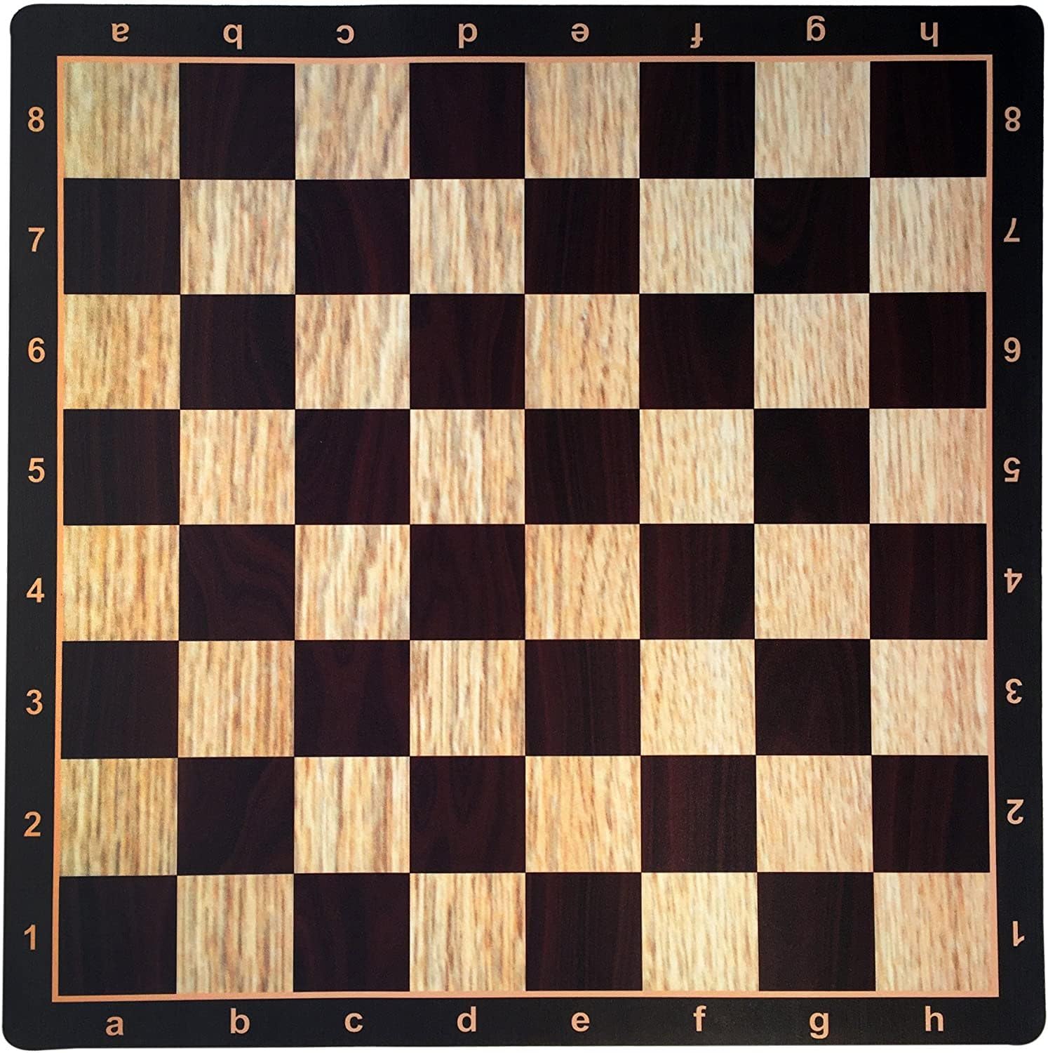 Foto 2 pulgar | Alfombrilla De Ratón Para Tablero De Ajedrez We Games, 50 X 50 Cm, Diseño De Vetas De Madera - Venta Internacional.