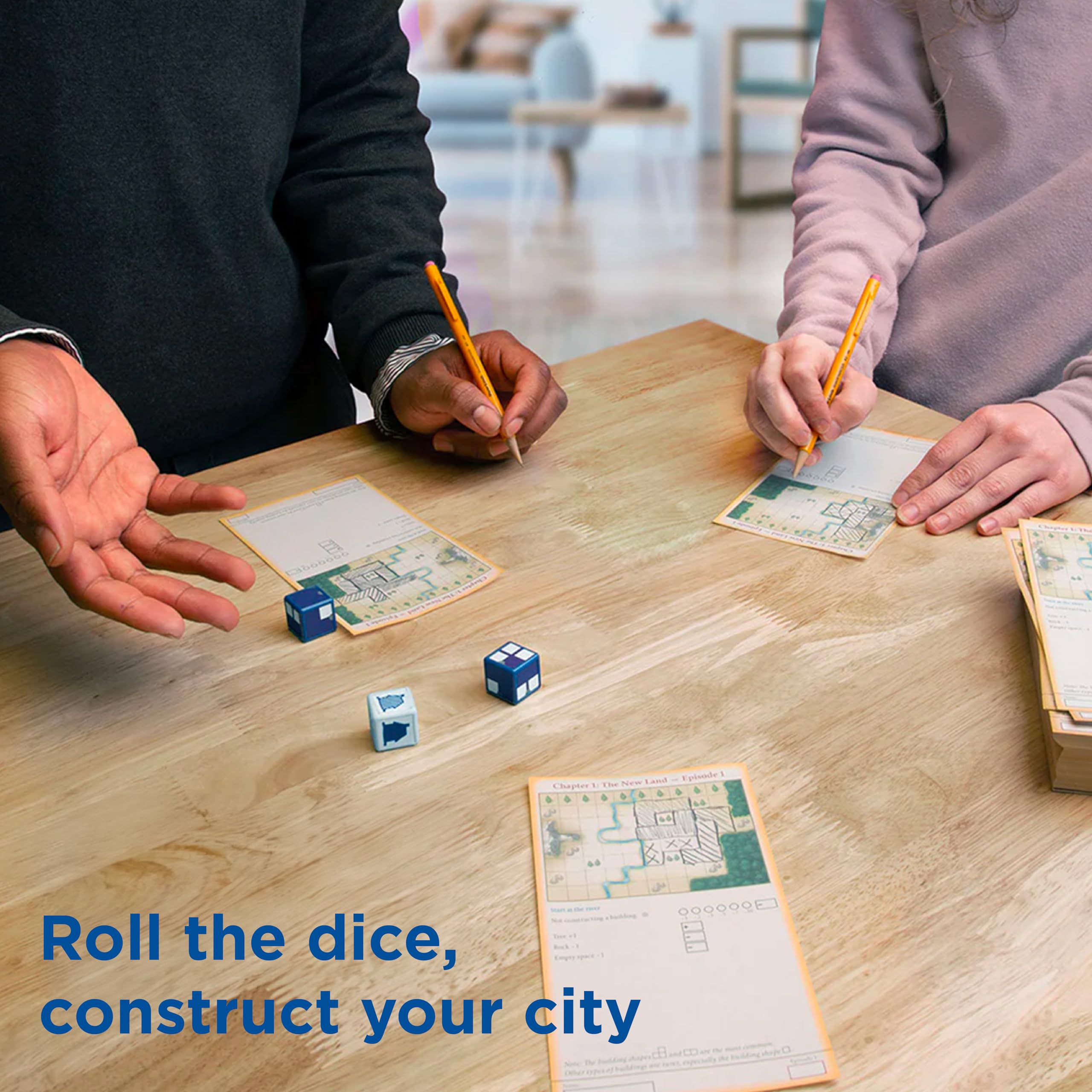 Foto 5 pulgar | Juego De Mesa Thames & Kosmos My City Roll And Build De 1 A 6 Jugadores - Venta Internacional.