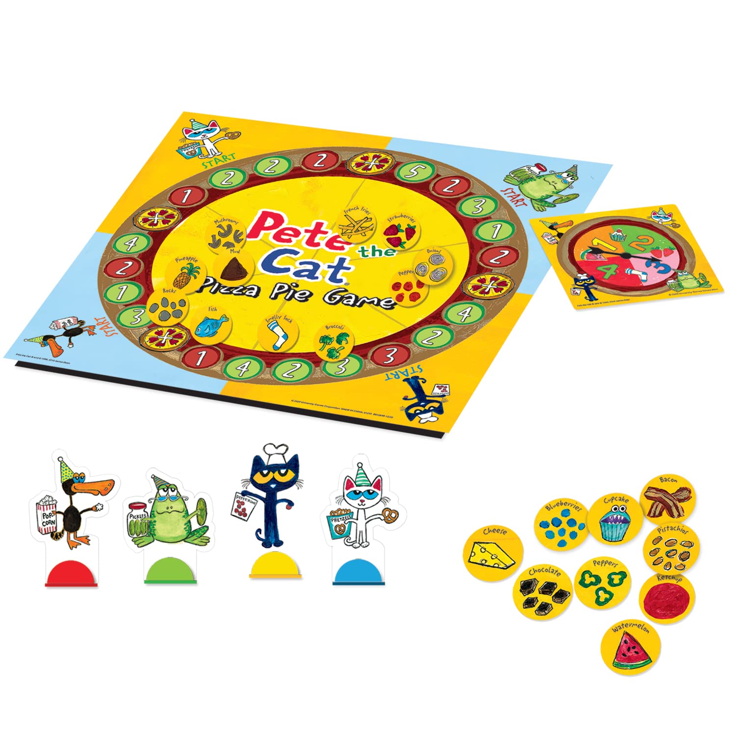 Foto 3 pulgar | Game University Games Pete The Cat Pizza Pie Desde Hace Más De 3 Años - Venta Internacional.